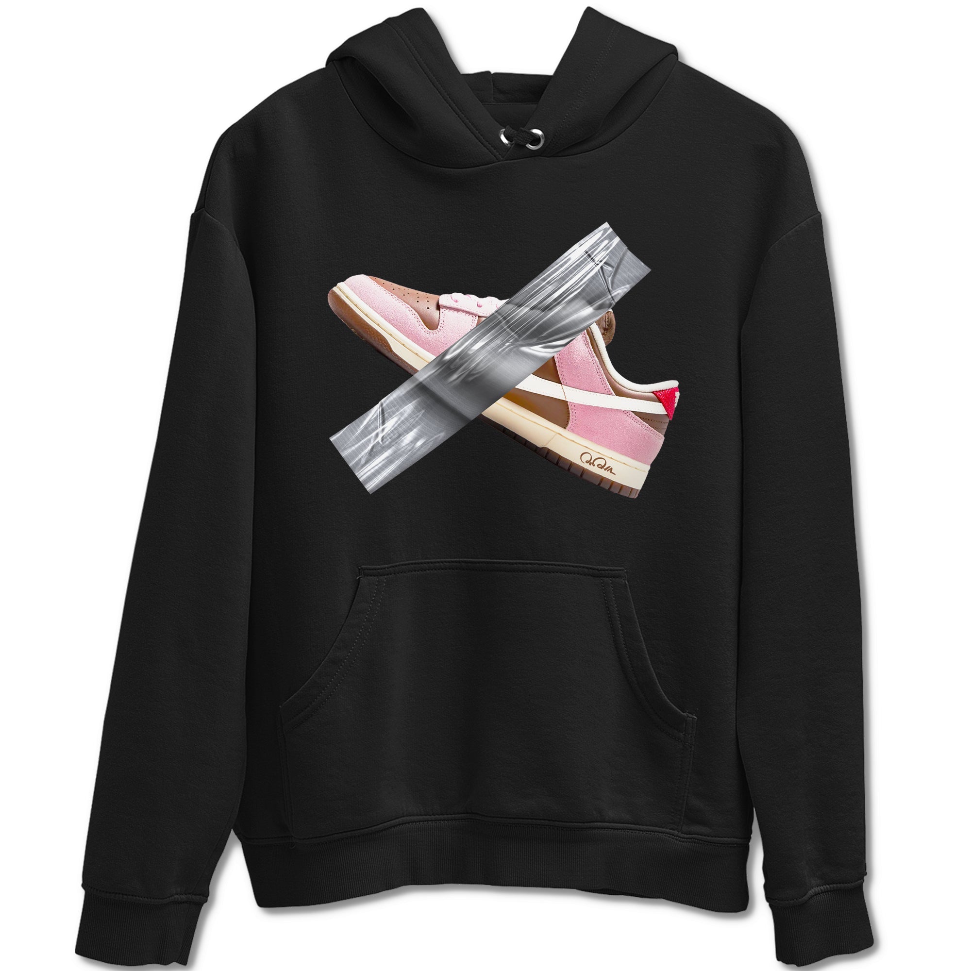 Duct Tape snkmatch Tees - Dunk Cacao Wow And Pink Foam