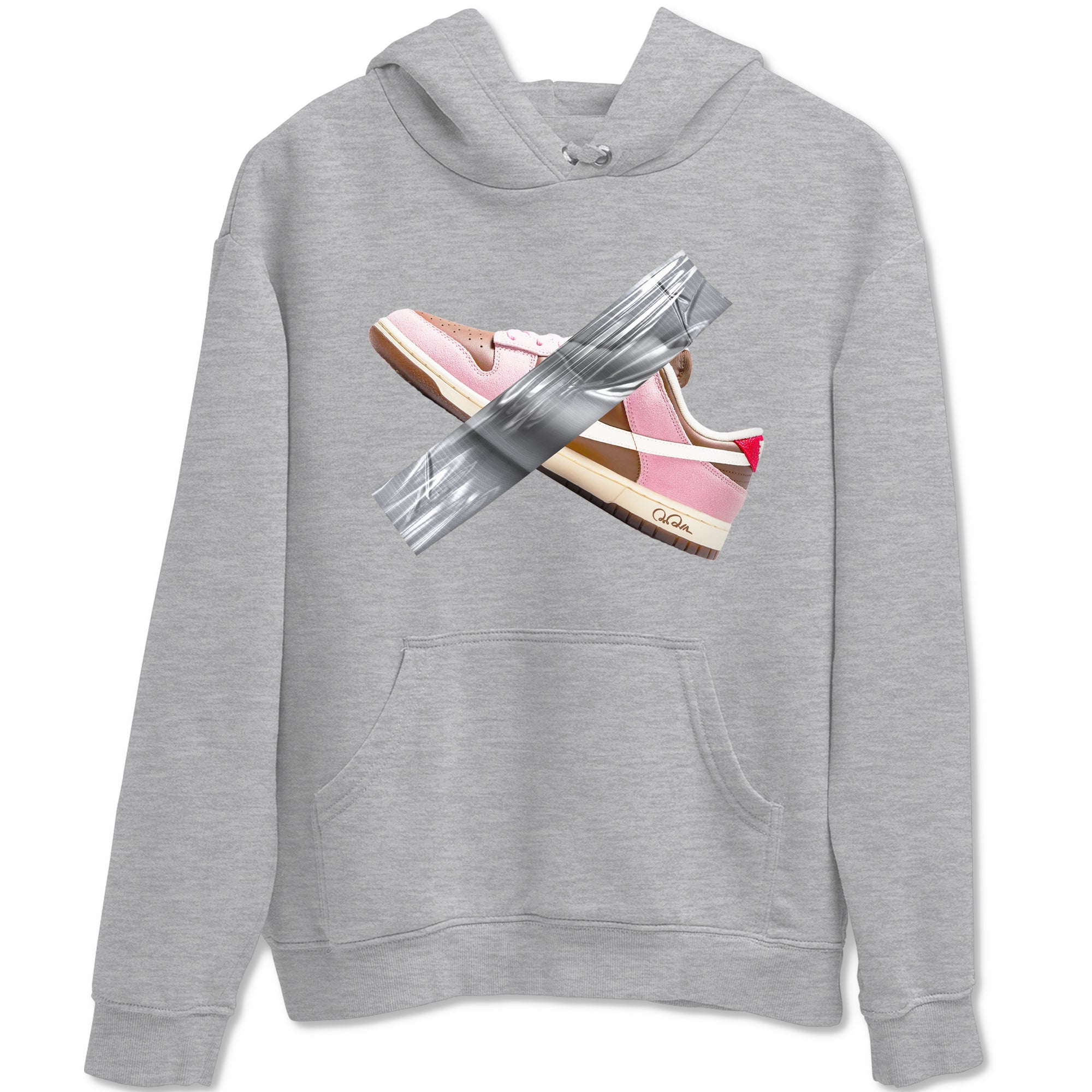 Duct Tape snkmatch Tees - Dunk Cacao Wow And Pink Foam