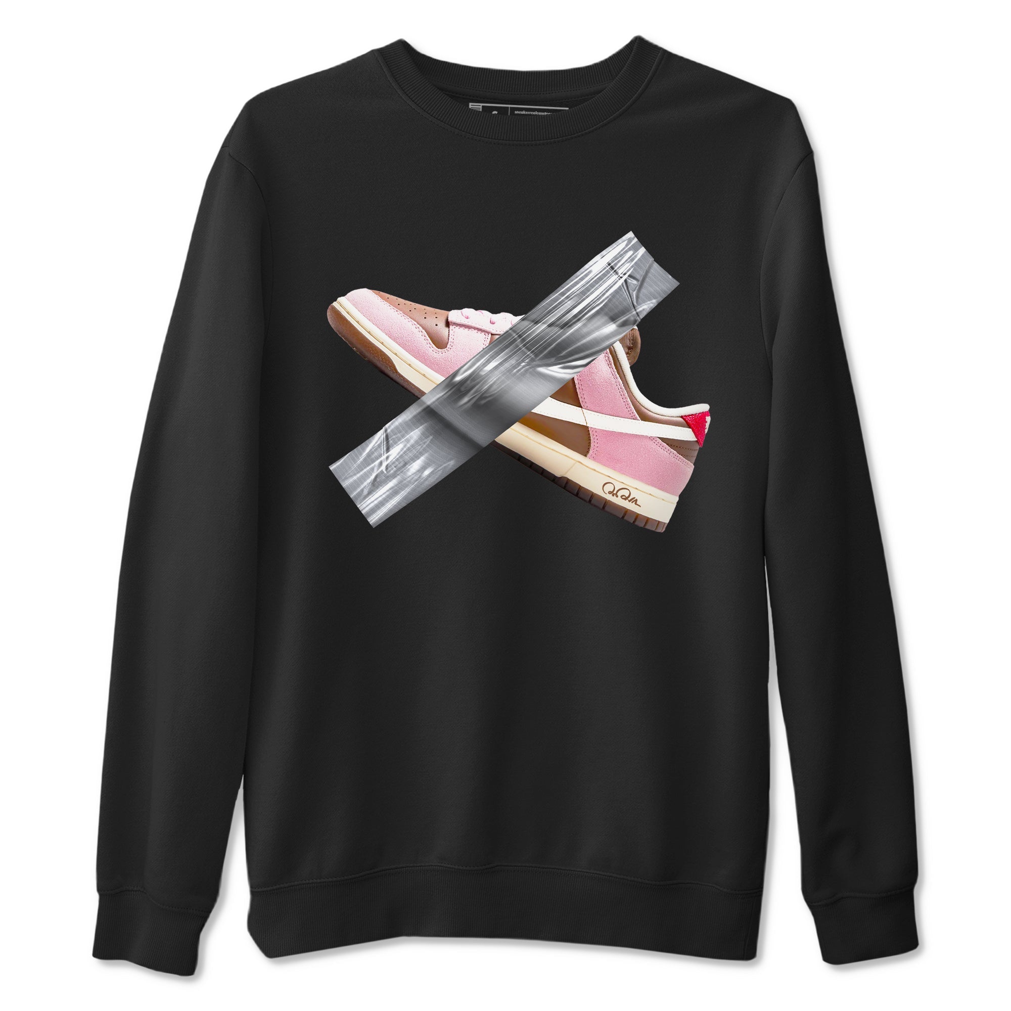 Duct Tape snkmatch Tees - Dunk Cacao Wow And Pink Foam