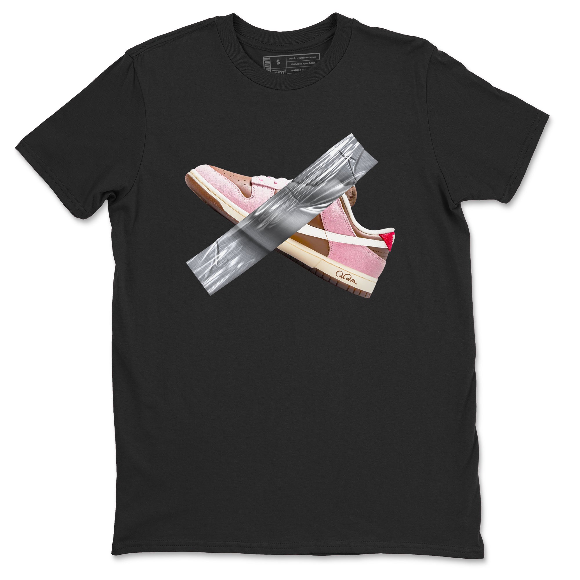 Duct Tape snkmatch Tees - Dunk Cacao Wow And Pink Foam