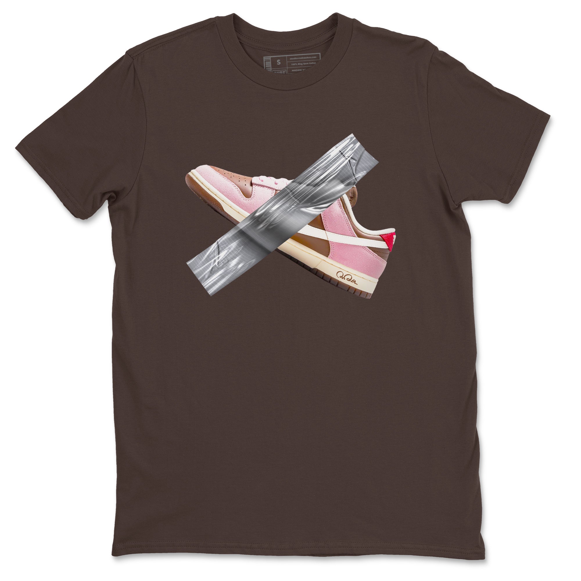 Duct Tape snkmatch Tees - Dunk Cacao Wow And Pink Foam