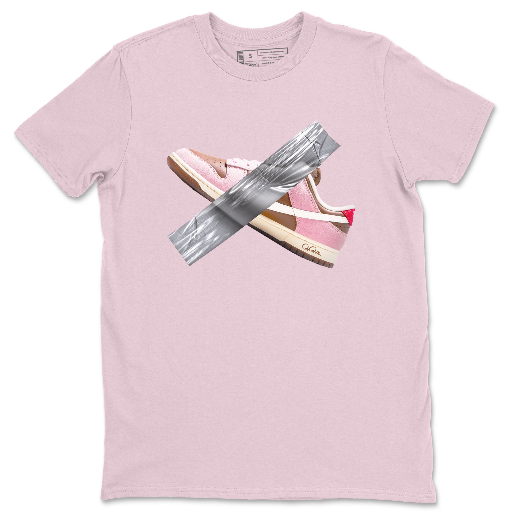Duct Tape snkmatch Tees - Dunk Cacao Wow And Pink Foam