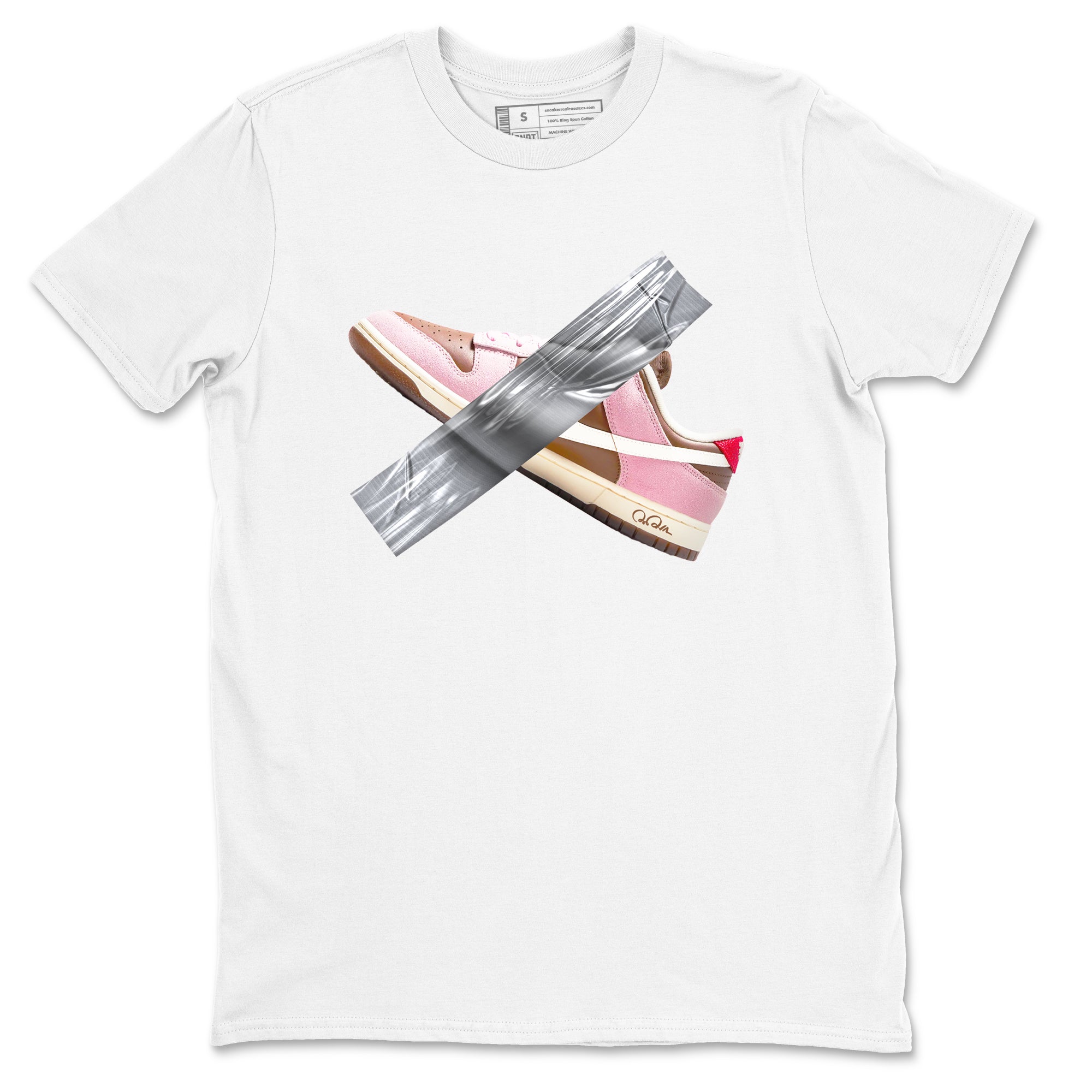 Duct Tape snkmatch Tees - Dunk Cacao Wow And Pink Foam
