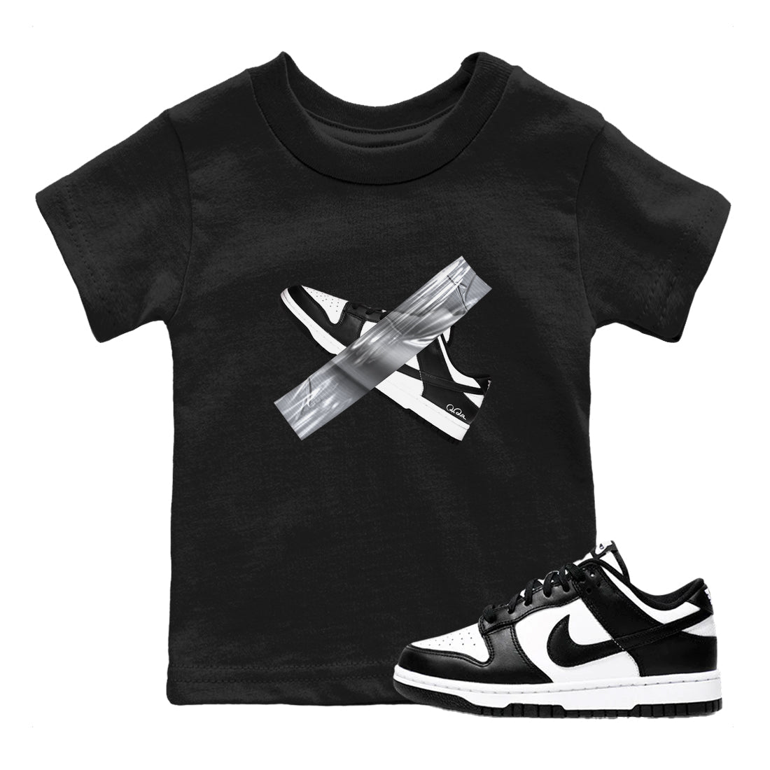 Duct Tape snkmatch Tees Kids - Dunk Panda