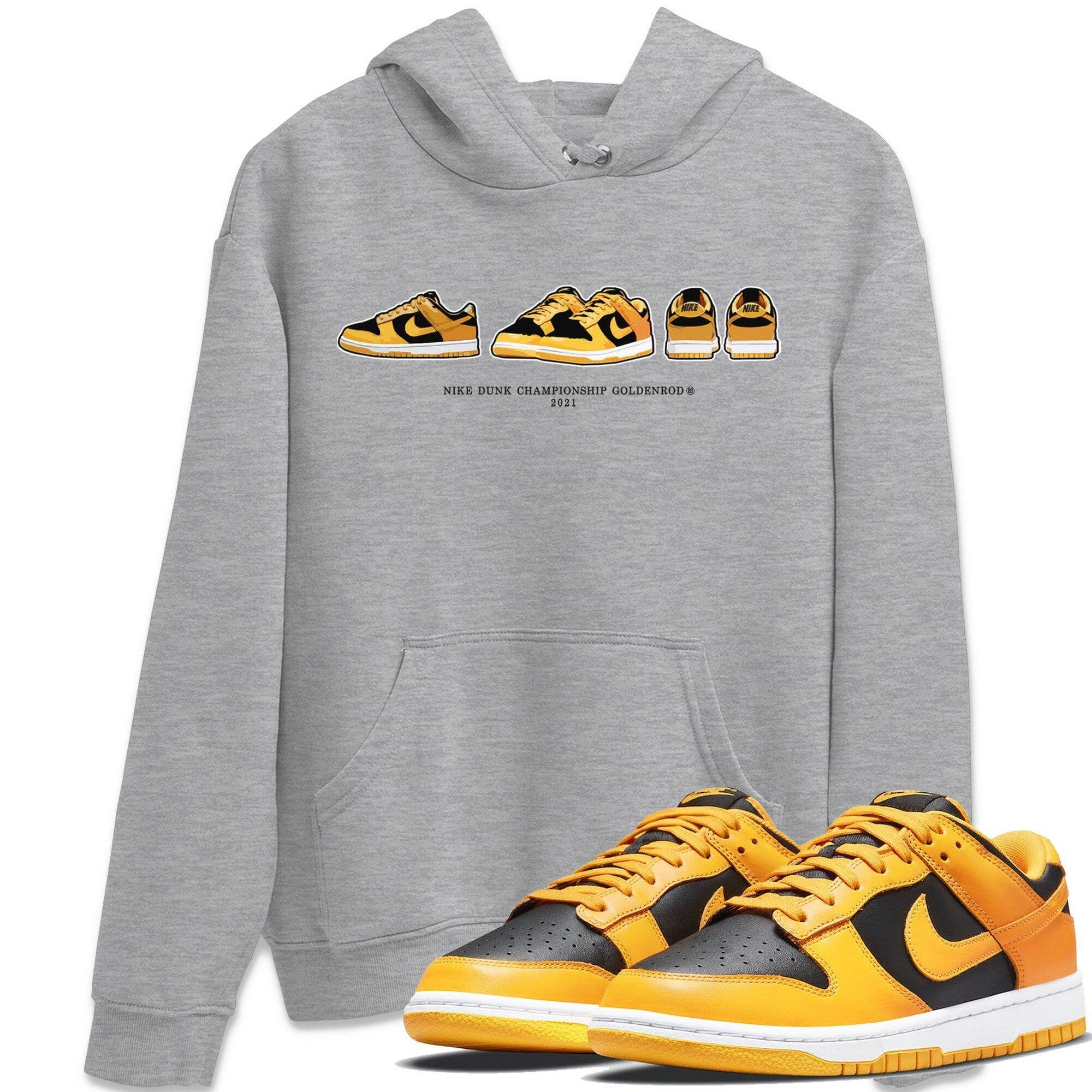snkmatch Prelude Unisex Tops - Dunk Championship Goldenrod