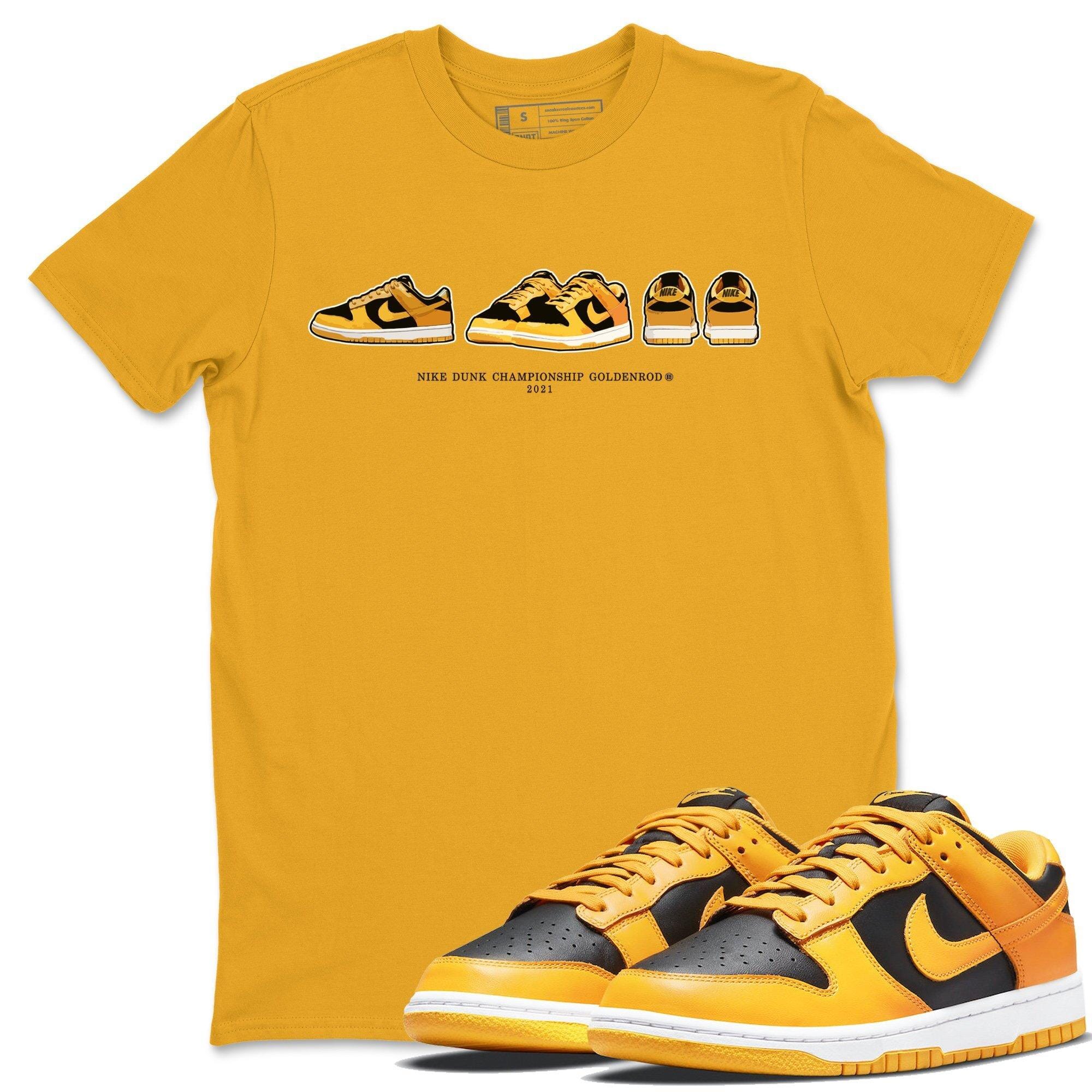 snkmatch Prelude Unisex Tops - Dunk Championship Goldenrod