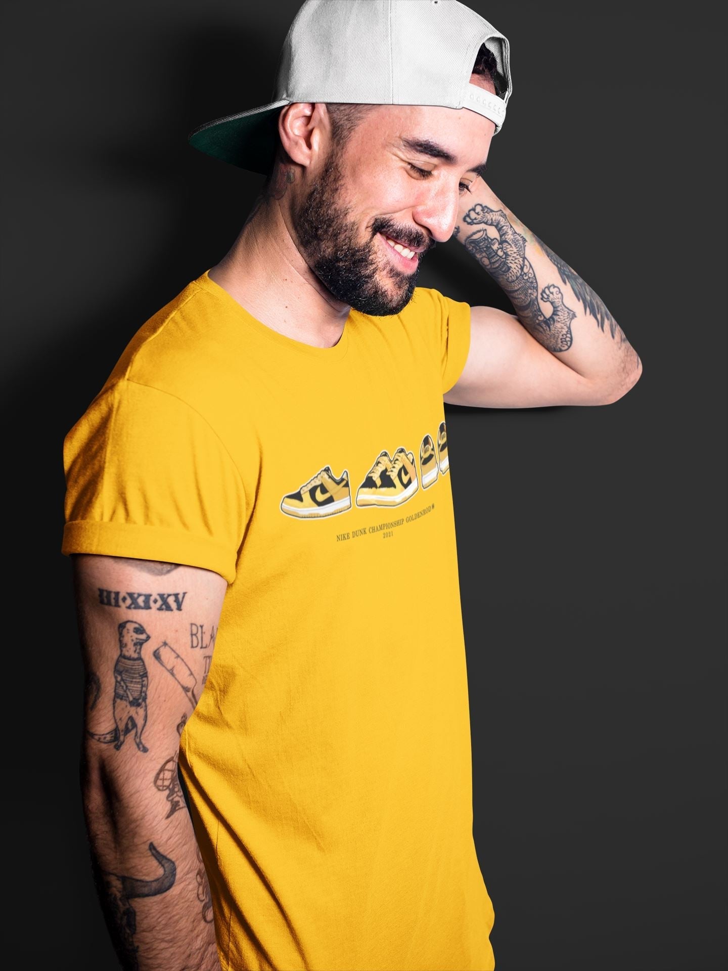 snkmatch Prelude Unisex Tops - Dunk Championship Goldenrod
