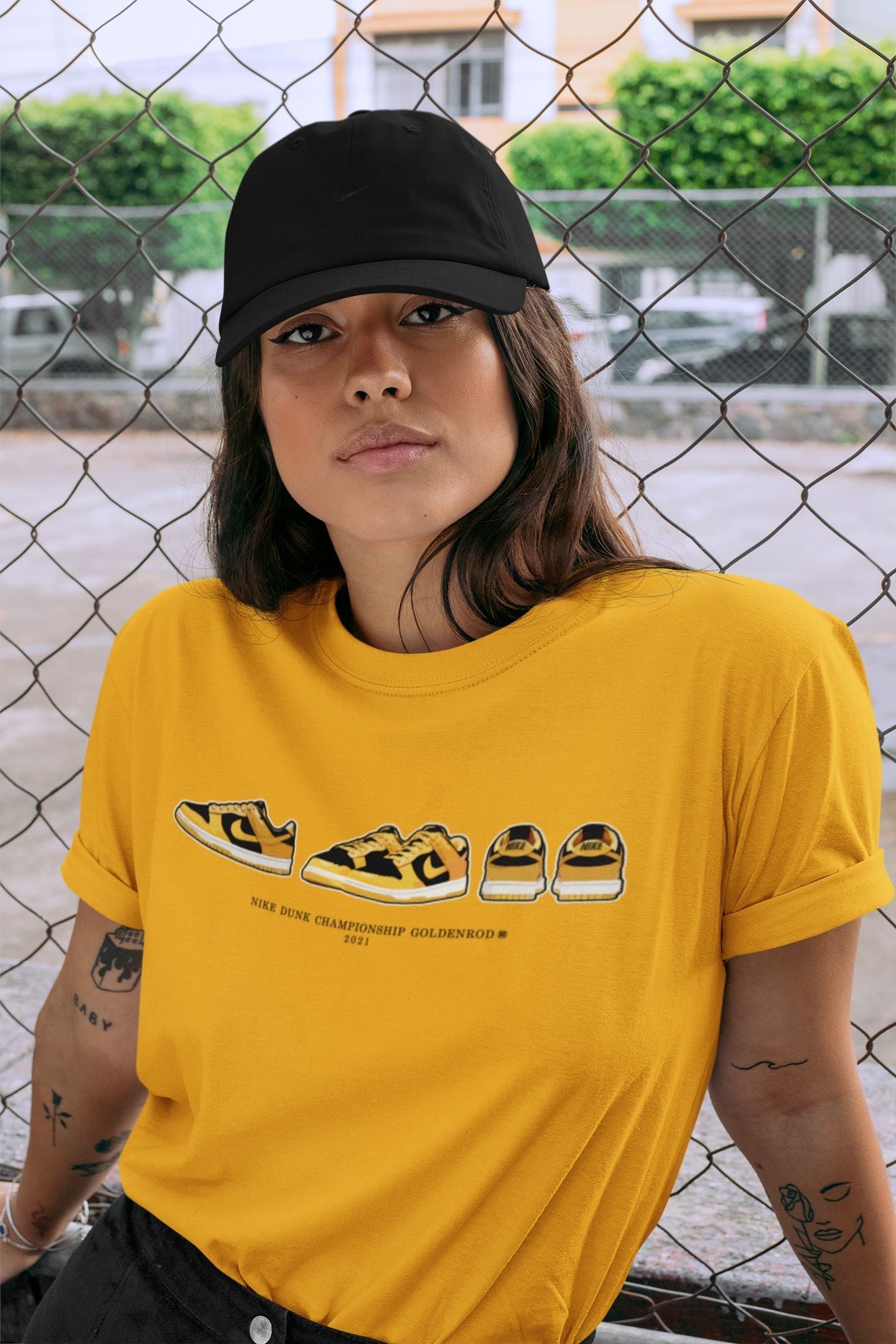 snkmatch Prelude Unisex Tops - Dunk Championship Goldenrod