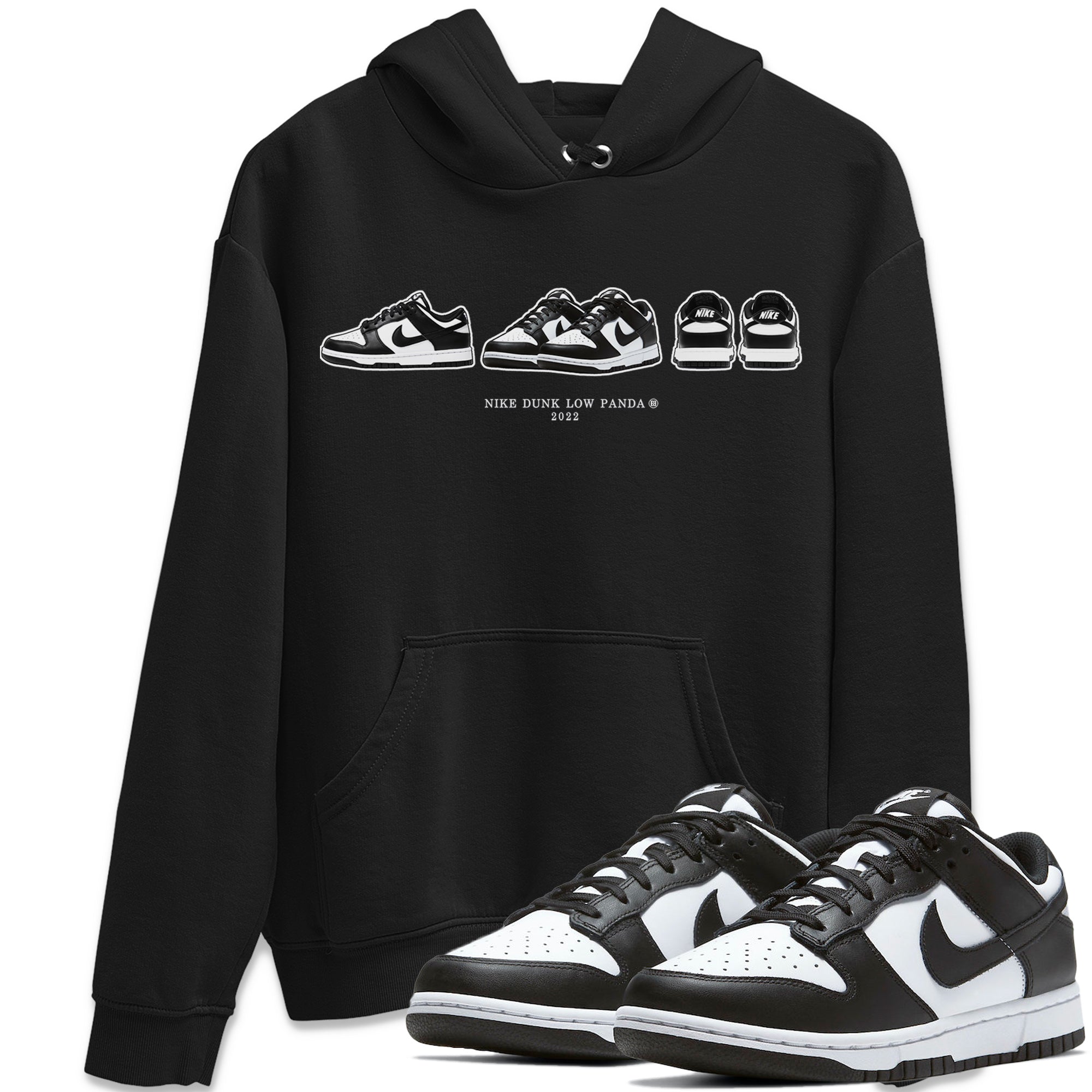 snkmatch Prelude Unisex Tops - Dunk Panda