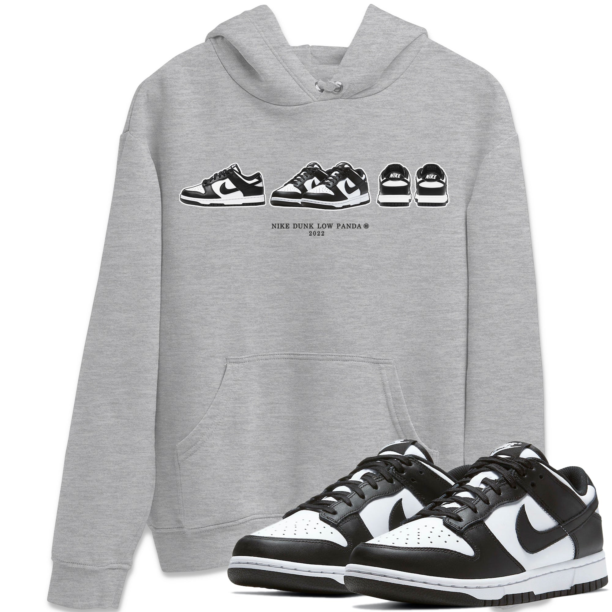 snkmatch Prelude Unisex Tops - Dunk Panda