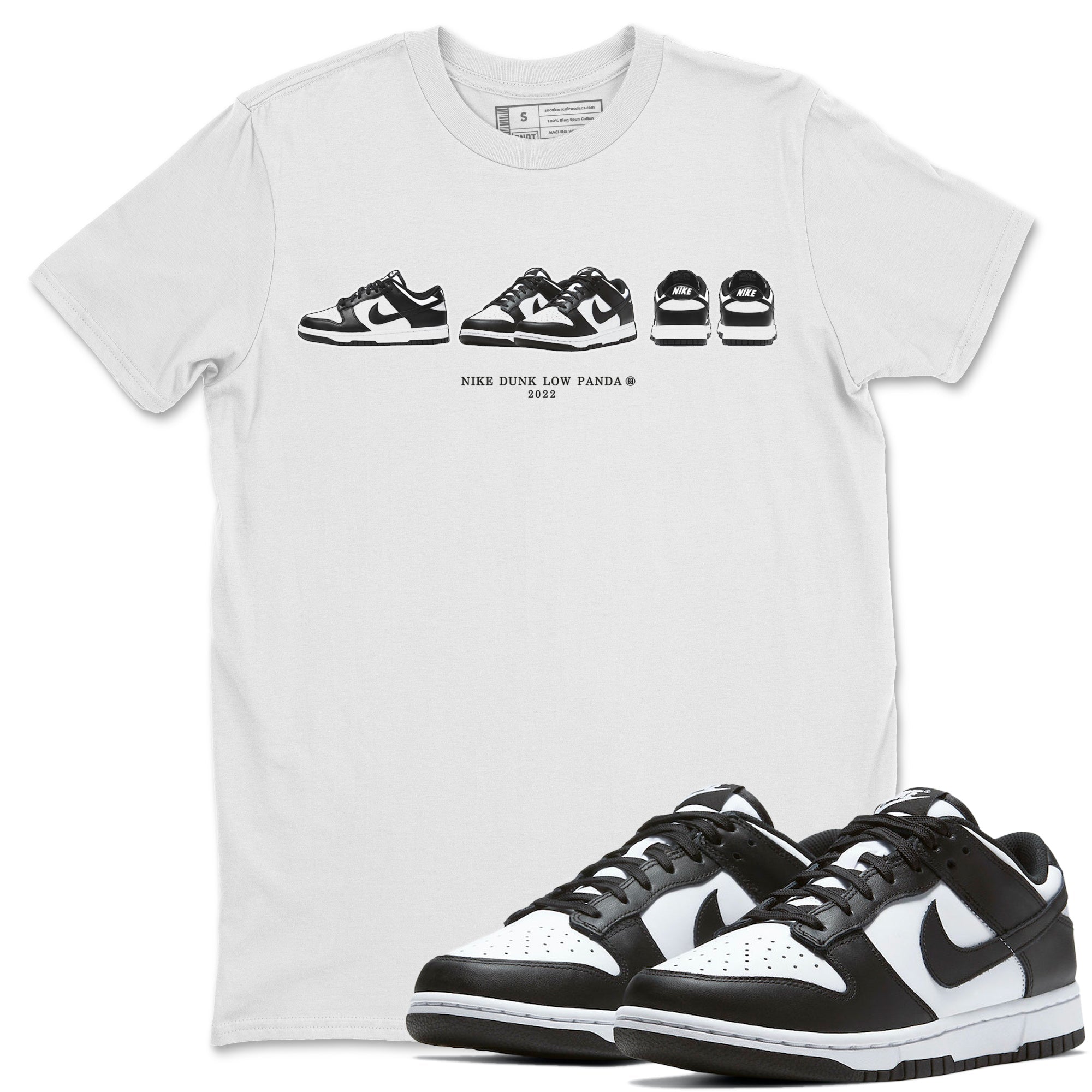 snkmatch Prelude Unisex Tops - Dunk Panda