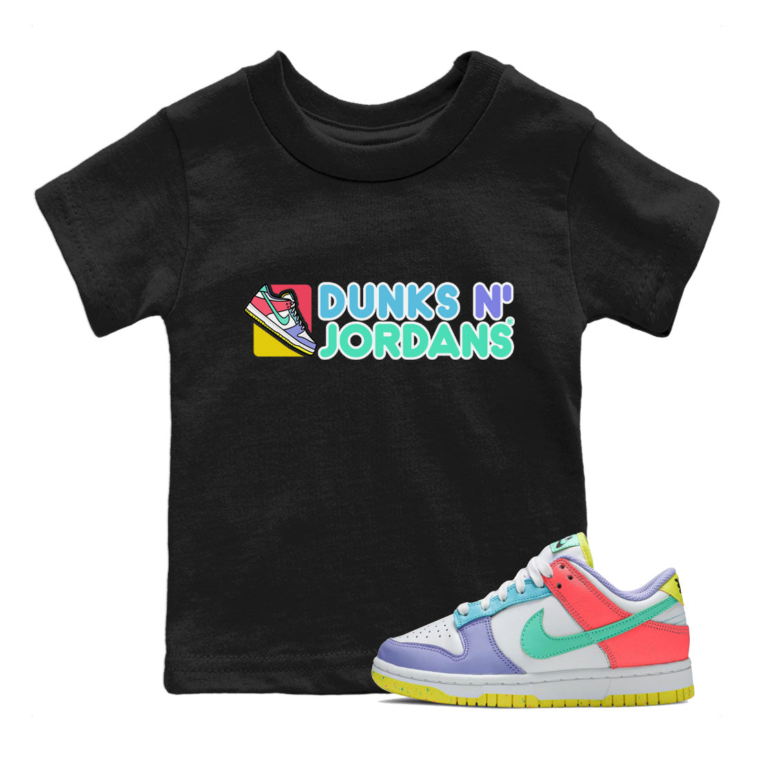 Dunks N Jordans Kids Tops - Dunk Easter Candy