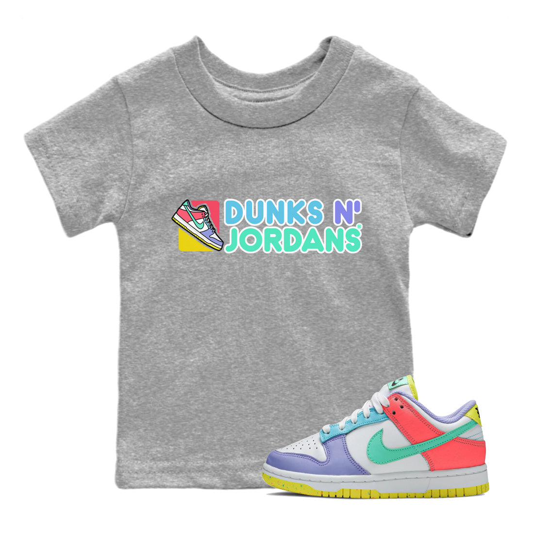 Dunks N Jordans Kids Tops - Dunk Easter Candy