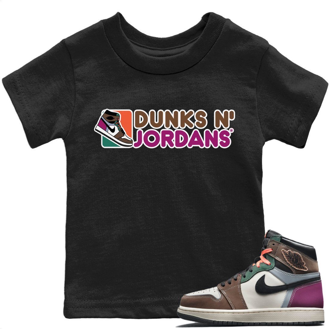 Dunks N Air Jordans Kids Tops - Air Jordan 1 Hand Crafted