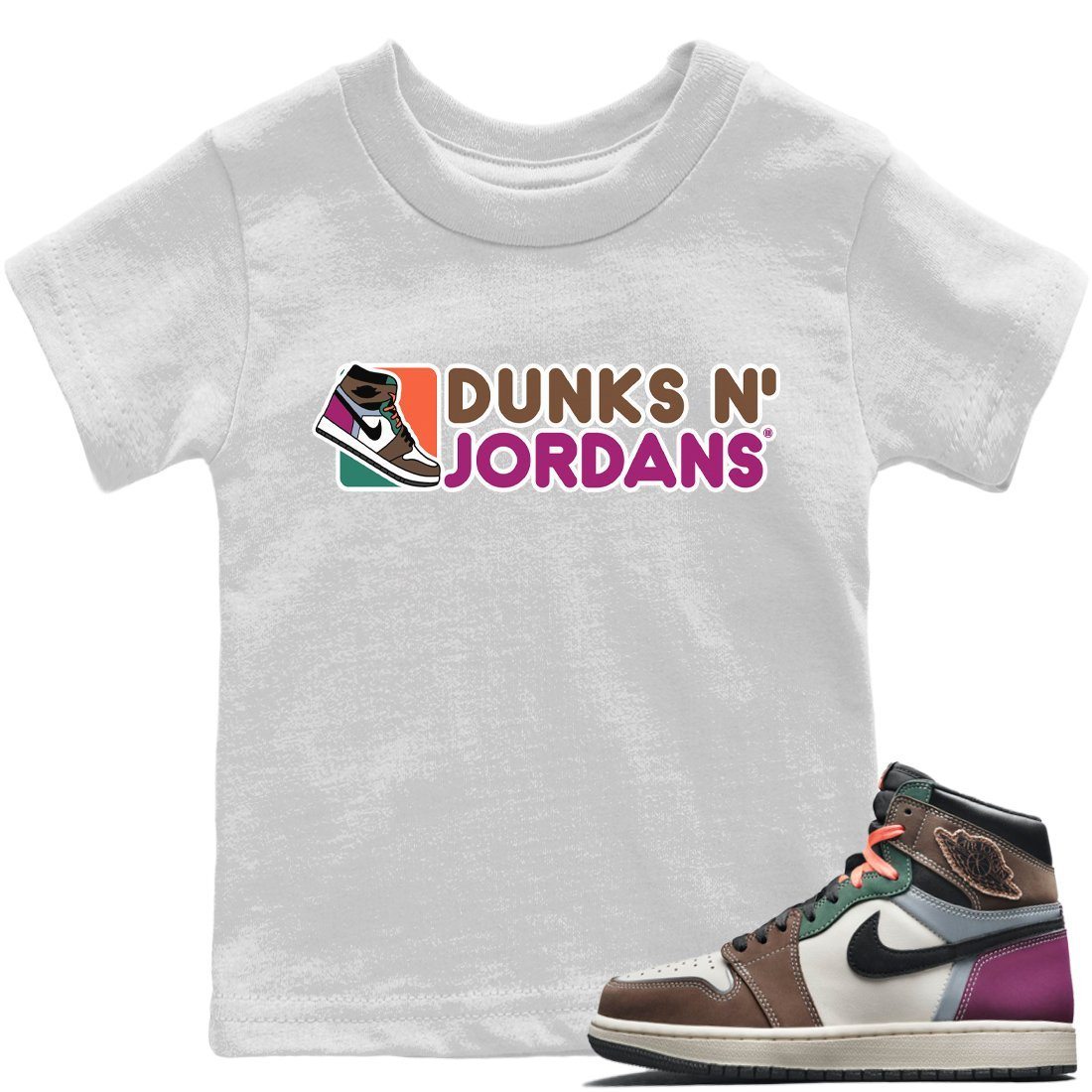 Dunks N Air Jordans Kids Tops - Air Jordan 1 Hand Crafted