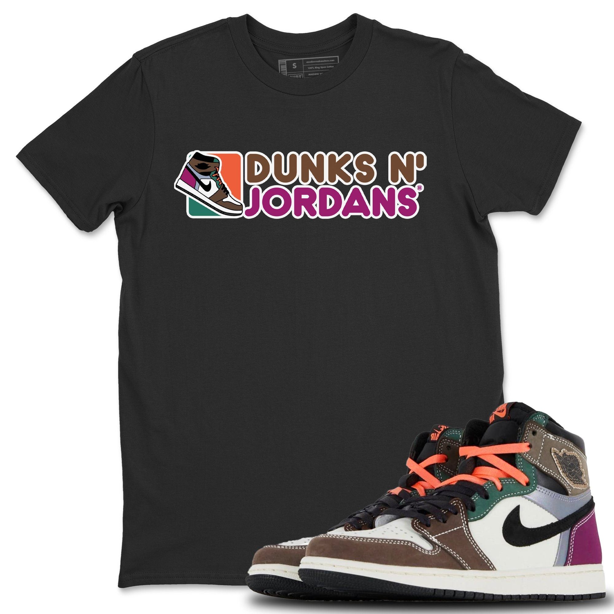 Dunks N Air Jordans Unisex Tops - Air Jordan 1 Hand Crafted