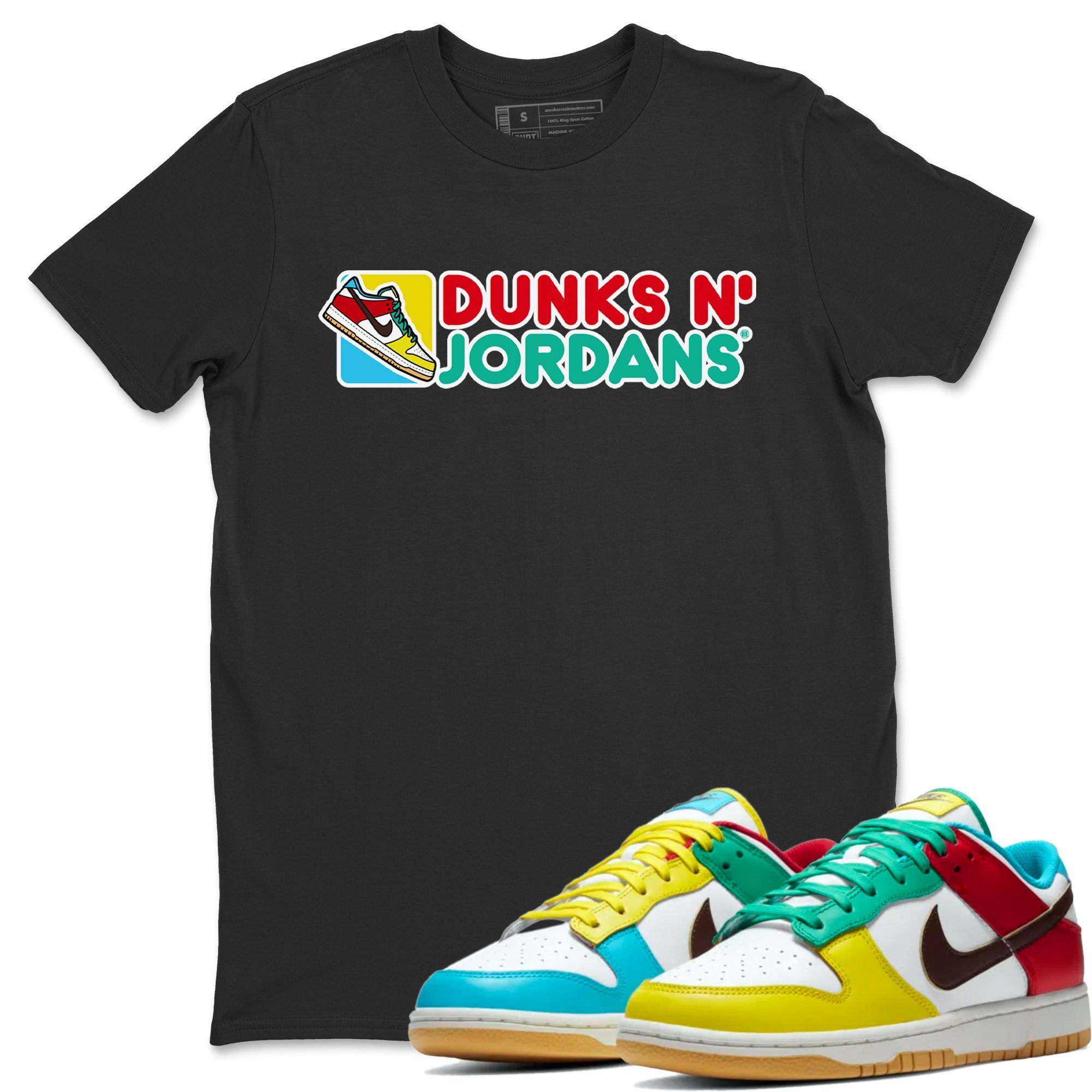 Dunks N Air Jordans Unisex Tops - Dunk Free 99 White