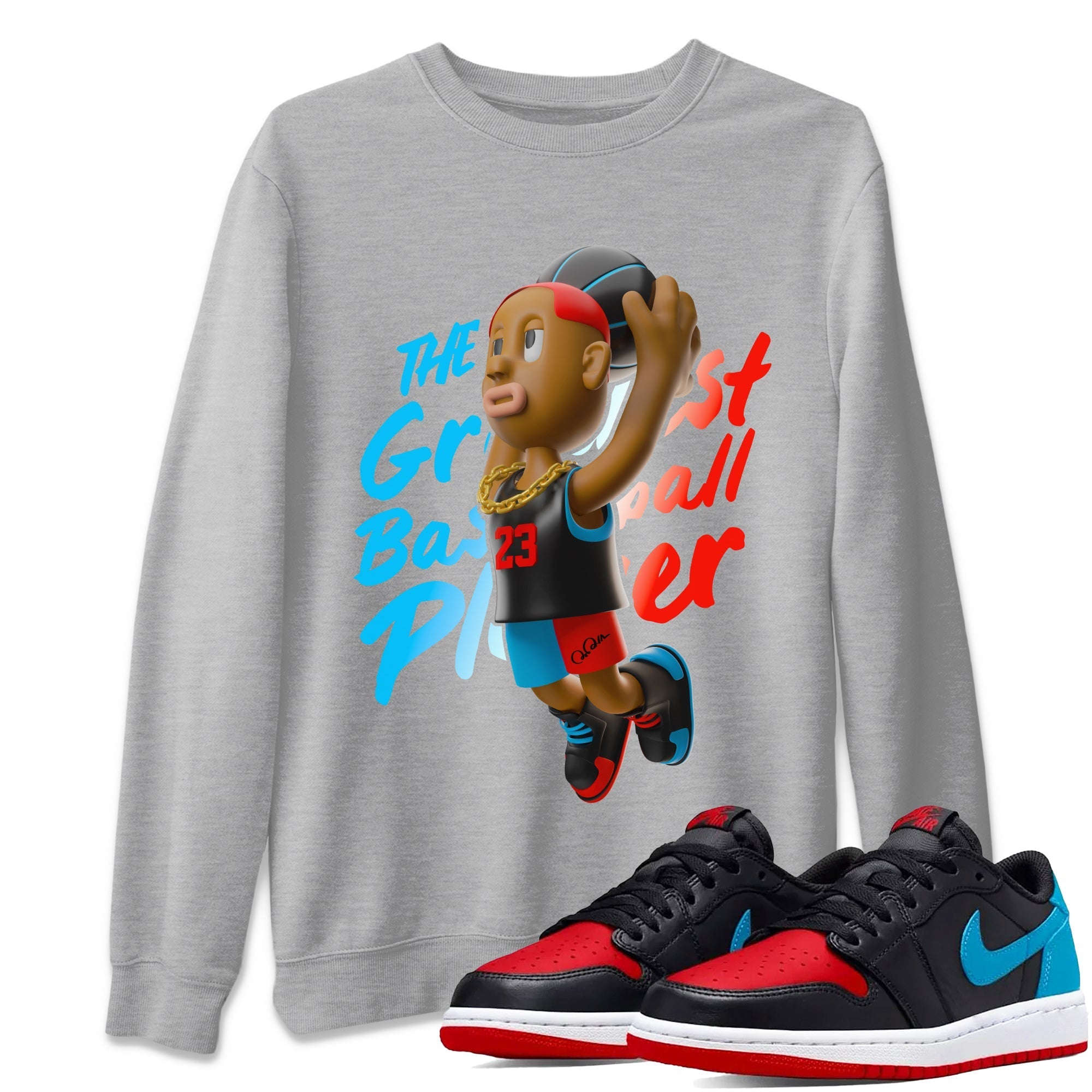 Dunkshot Boy Unisex Tops - Air Jordan 1 UNC to Chicago