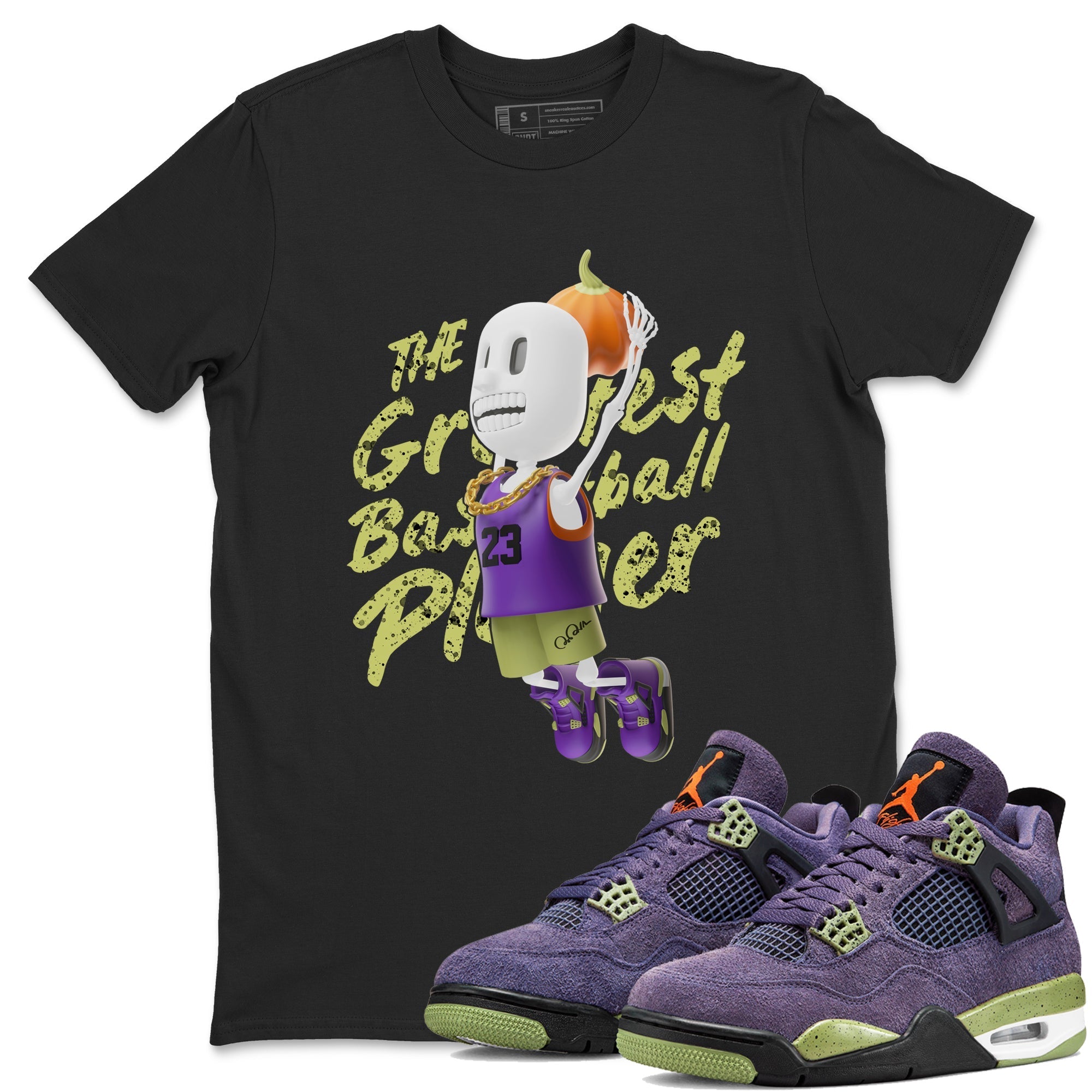 Dunkshot Boy snkmatch Tee - Air Jordan 4 Canyon Purple
