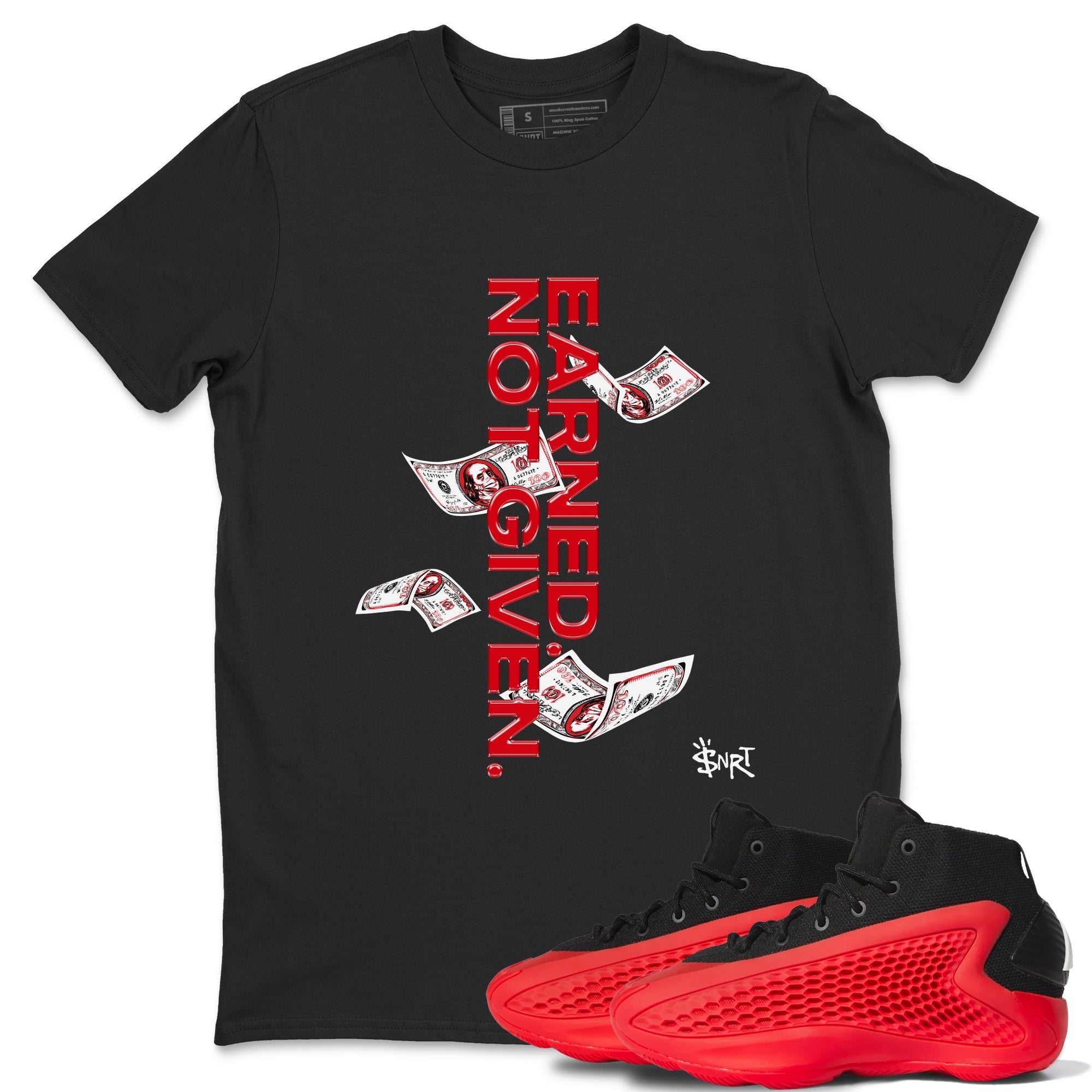 Earned Not Given snkmatch Tees - AE 1 Bred