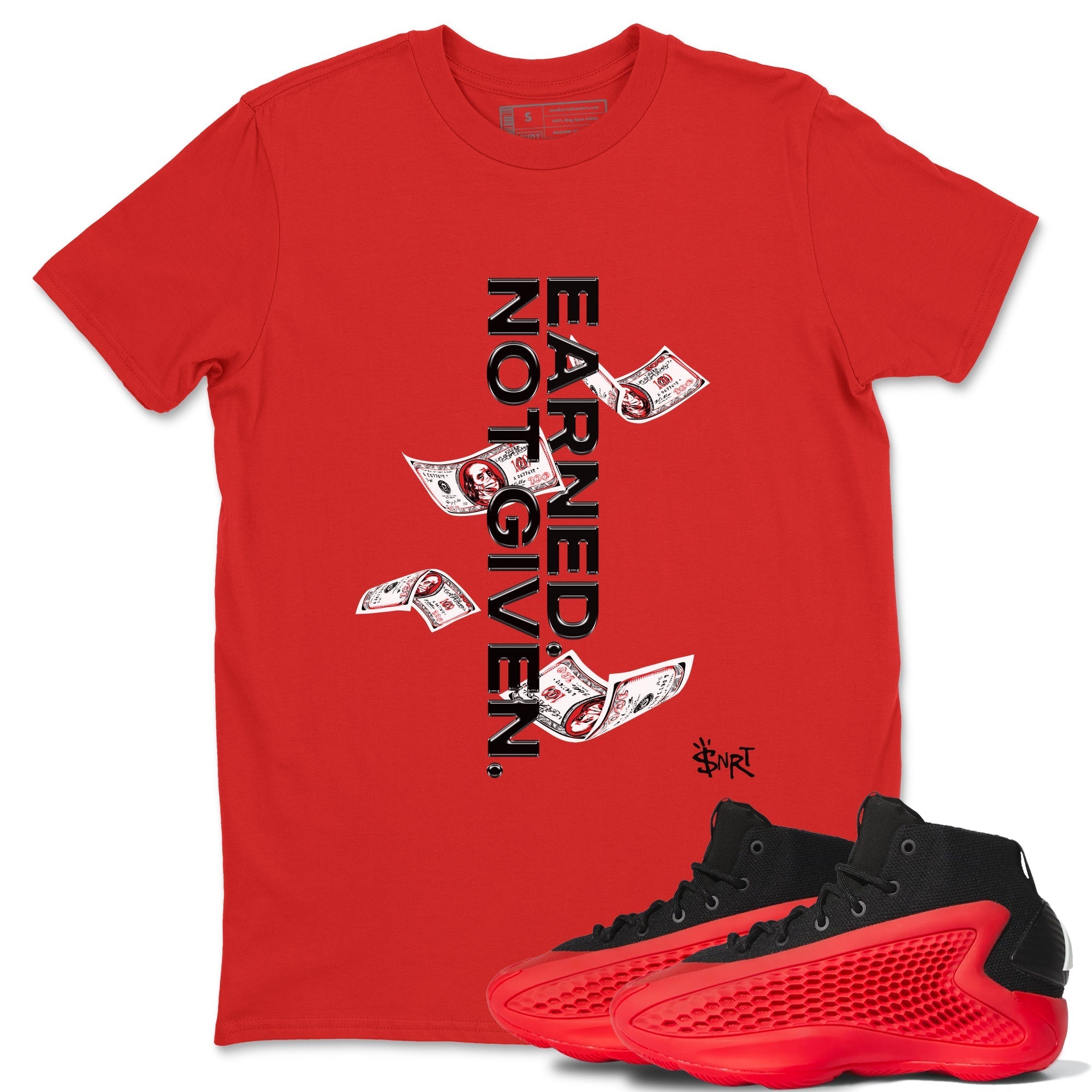 Earned Not Given snkmatch Tees - AE 1 Bred