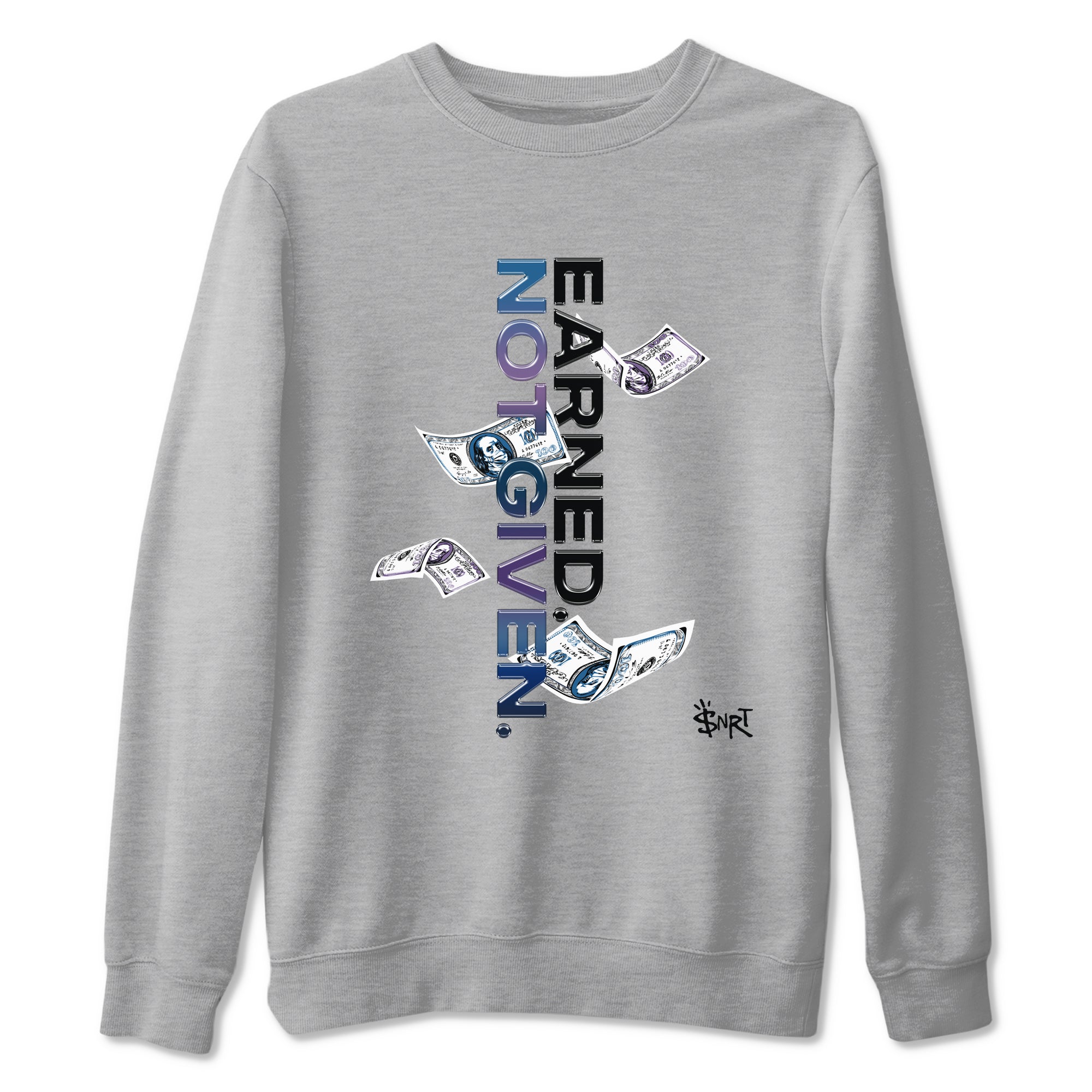 Earned Not Given snkmatch Tees - Air Foamposite One Galaxy