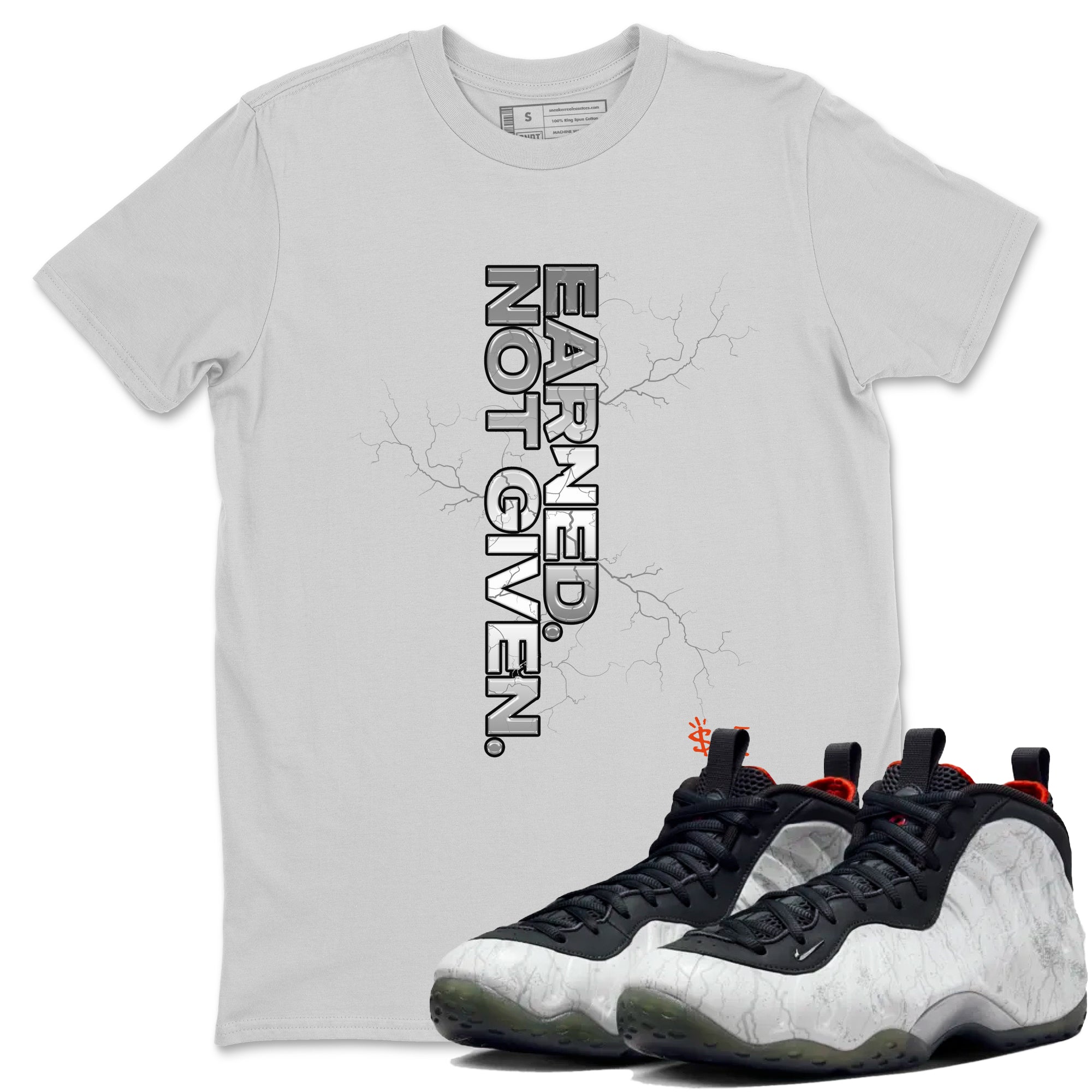 Earned Not Given snkmatch Tees - Air Foamposite One Jin