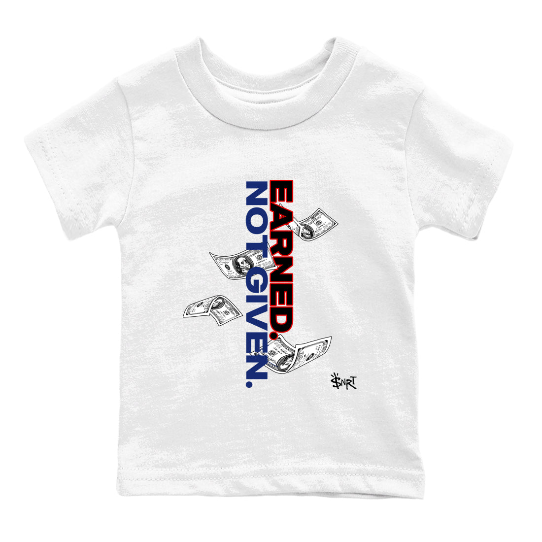 Earned Not Given snkmatch Tees Kids - Air Jordan 1 Rare Air
