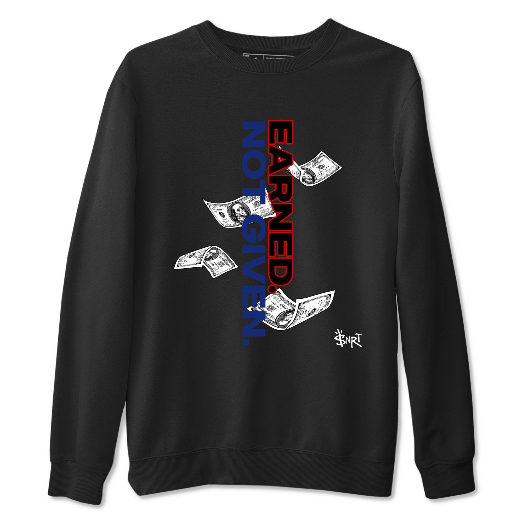 Earned Not Given snkmatch Tees - Air Jordan 1 Rare Air