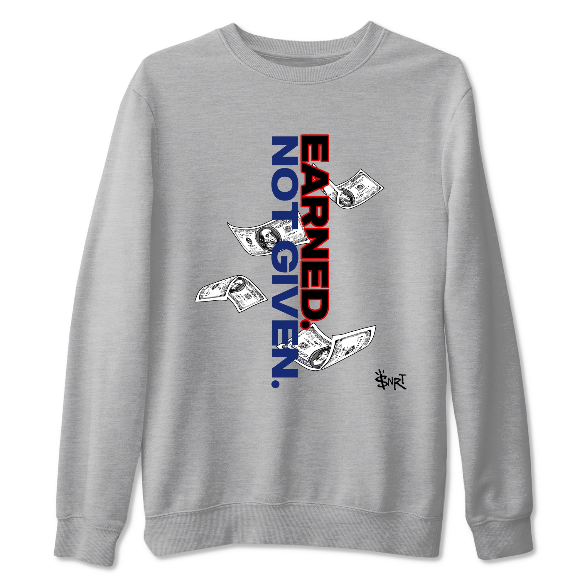 Earned Not Given snkmatch Tees - Air Jordan 1 Rare Air