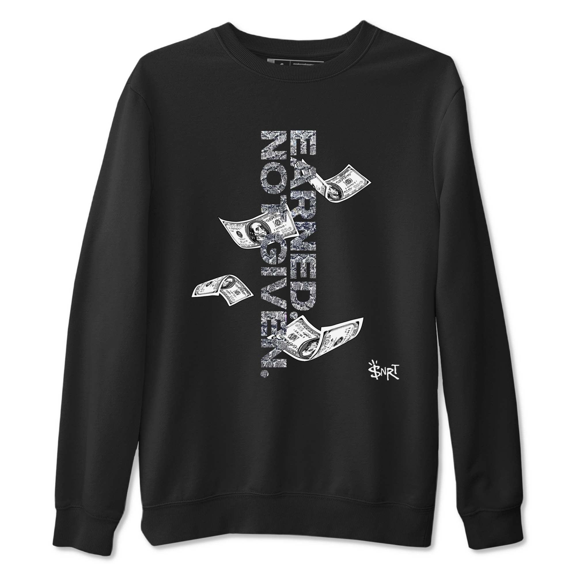Earned Not Given snkmatch Tees - Air Jordan 11 Year Of The Snake