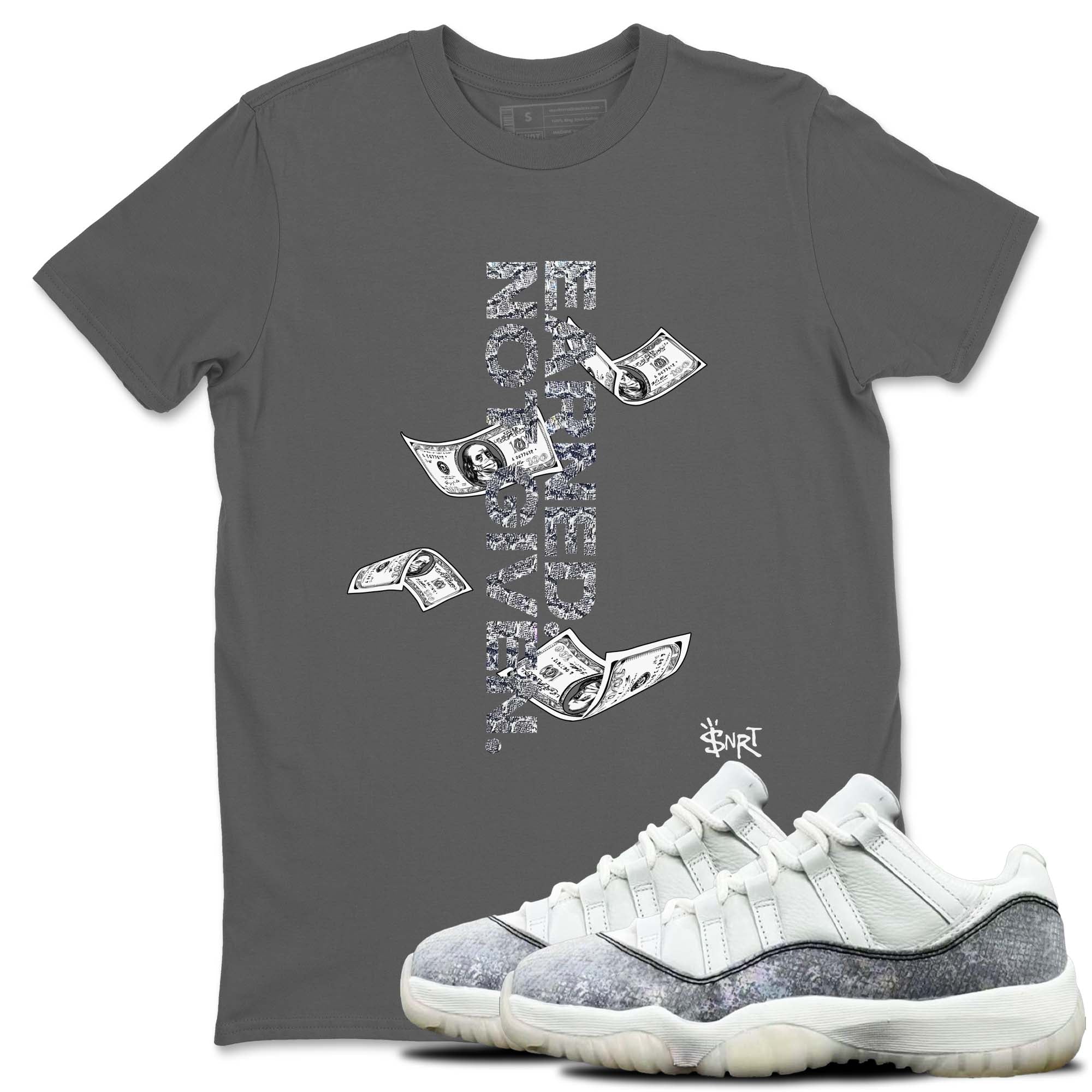 Earned Not Given snkmatch Tees - Air Jordan 11 Year Of The Snake