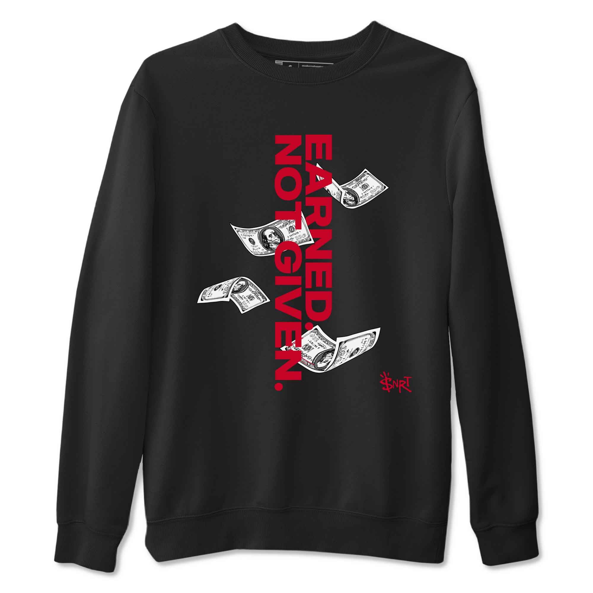 Earned Not Given snkmatch Tees - Air Jordan 12 Flu Game