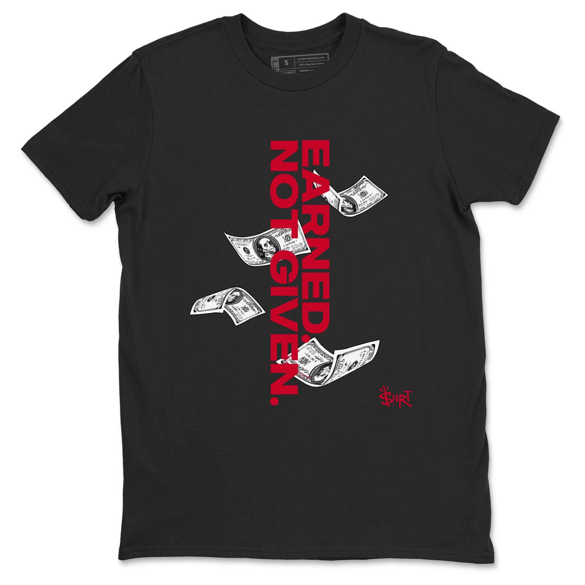 Earned Not Given snkmatch Tees - Air Jordan 12 Flu Game