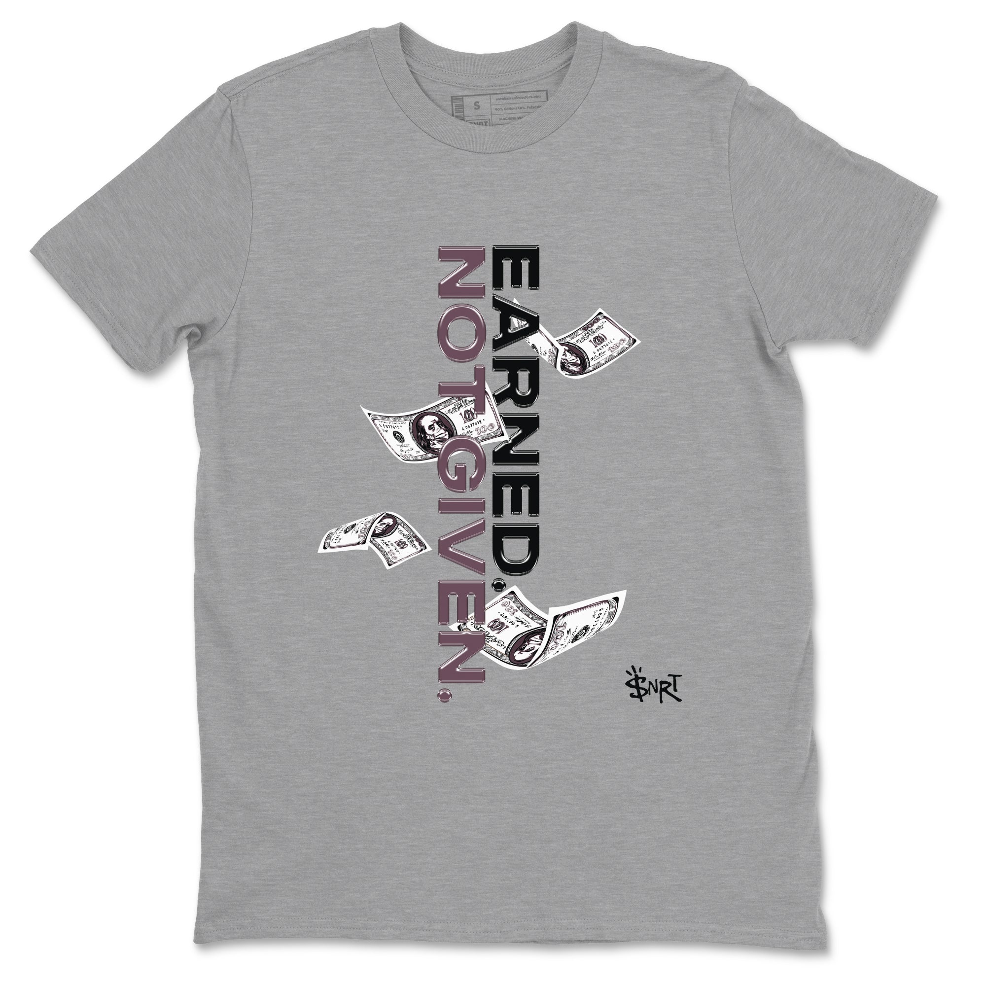 Earned Not Given snkmatch Tees - Air Jordan 3 A Ma Maniere x Black