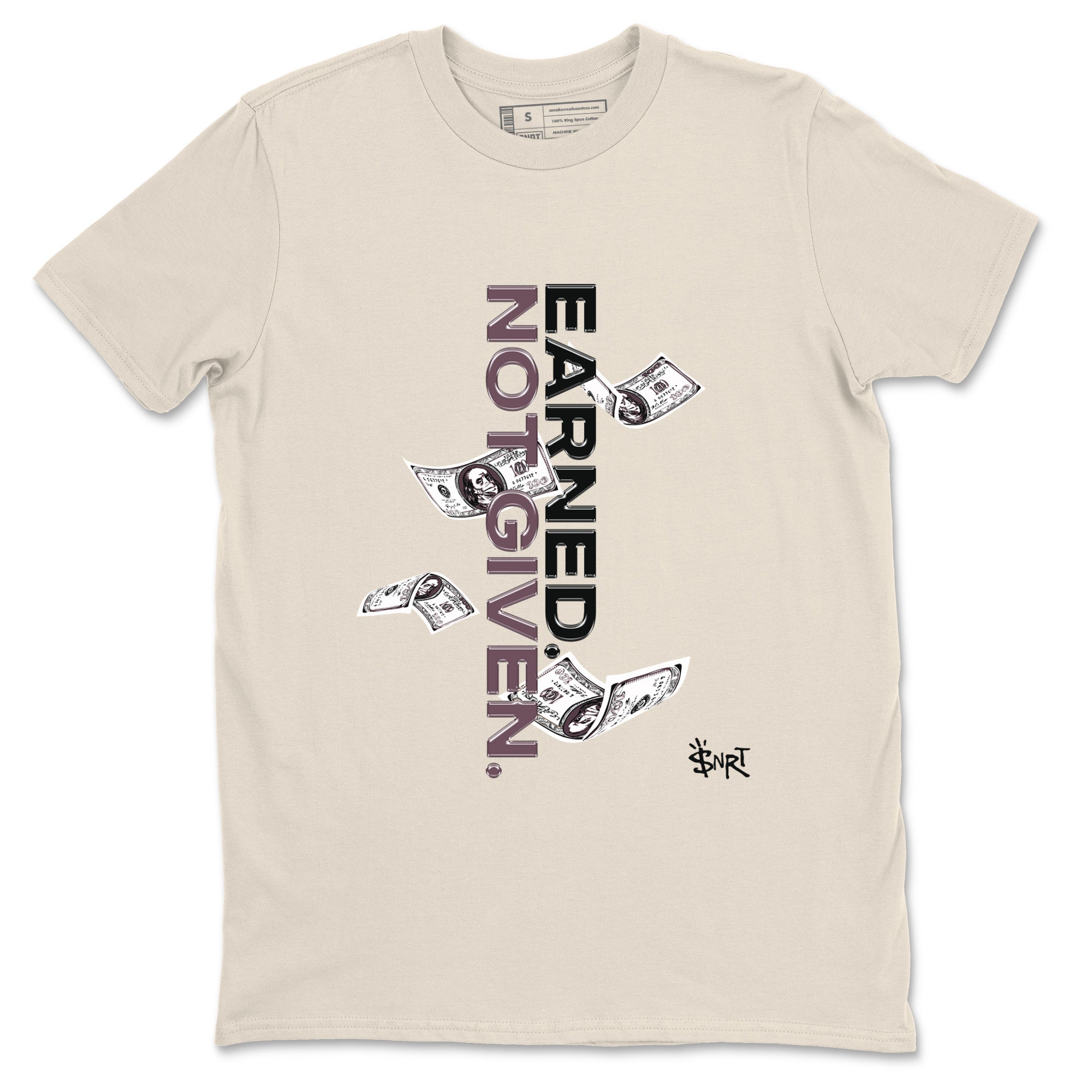 Earned Not Given snkmatch Tees - Air Jordan 3 A Ma Maniere x Black