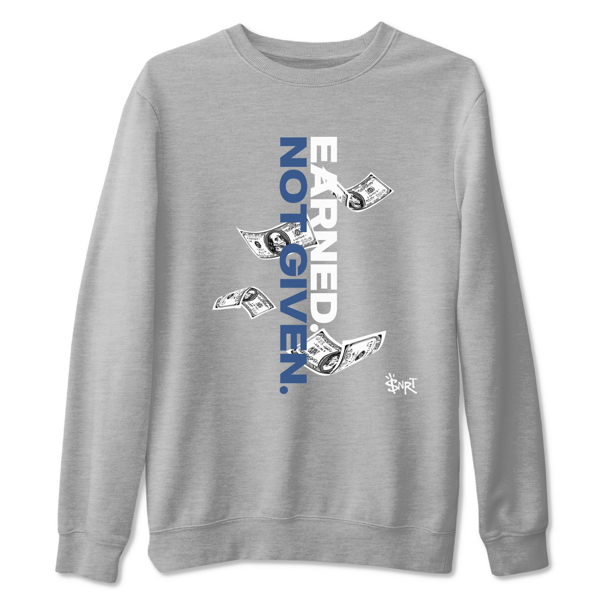 Earned Not Given snkmatch Tees - Air Jordan 3 A Ma Maniere x Diffused Blue