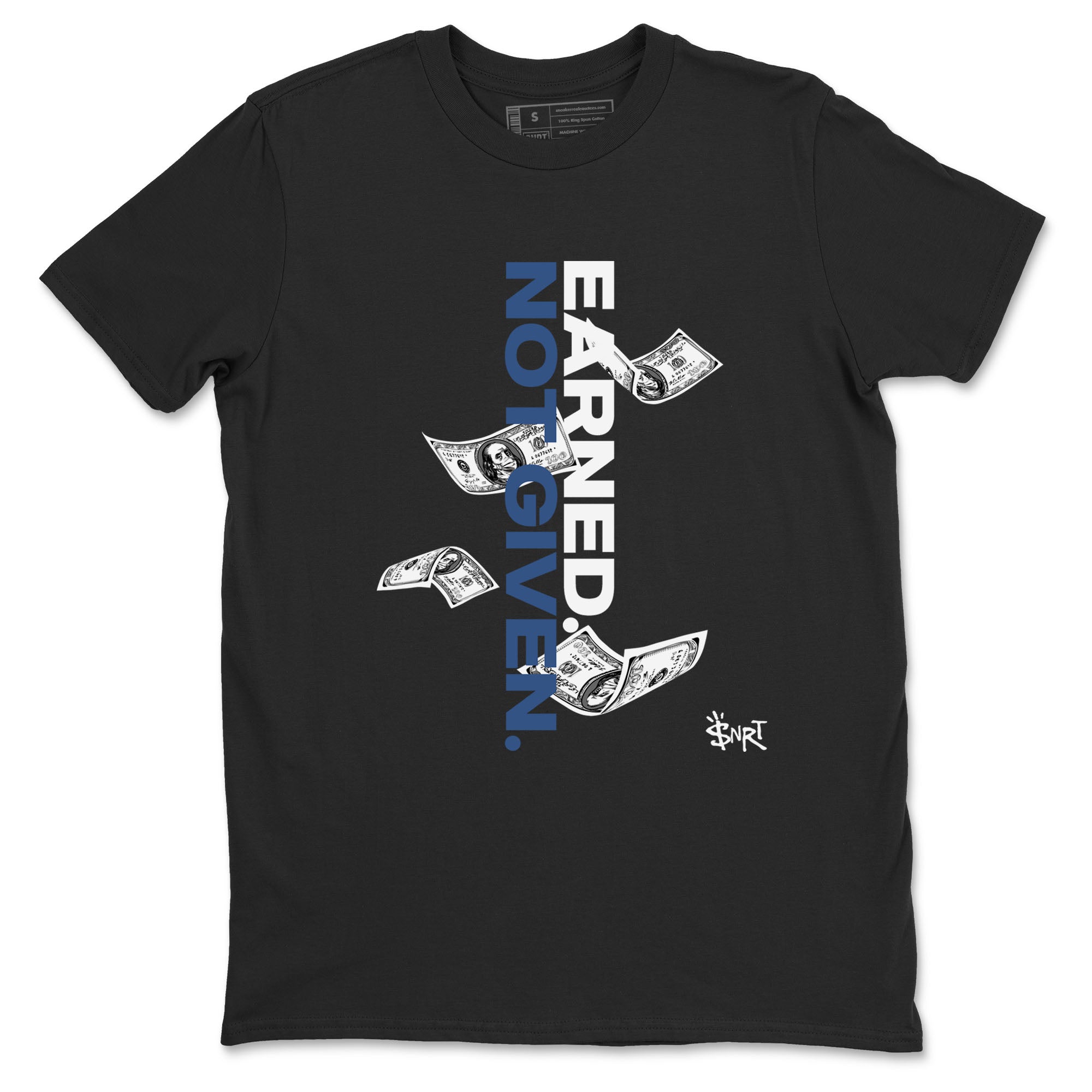 Earned Not Given snkmatch Tees - Air Jordan 3 A Ma Maniere x Diffused Blue