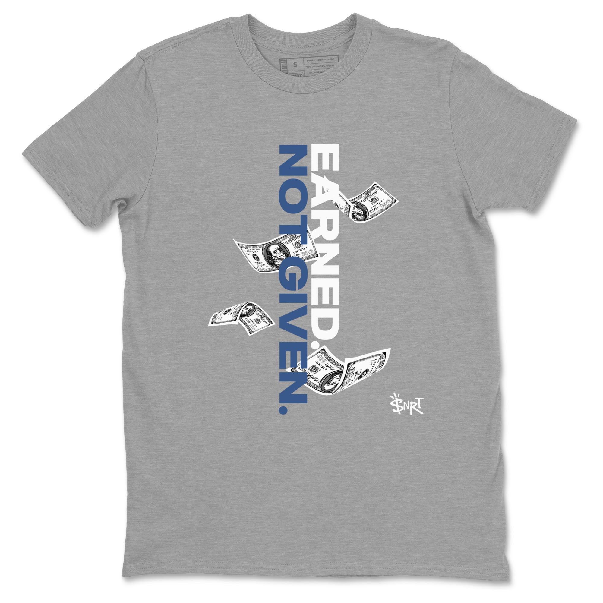 Earned Not Given snkmatch Tees - Air Jordan 3 A Ma Maniere x Diffused Blue