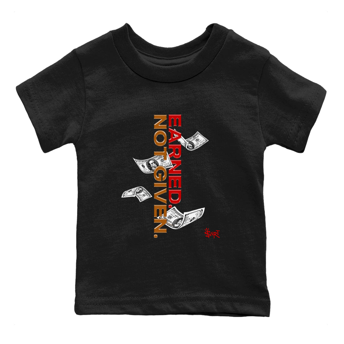 Earned Not Given snkmatch Tees Kids - Air Jordan 5 Archaeo Brown
