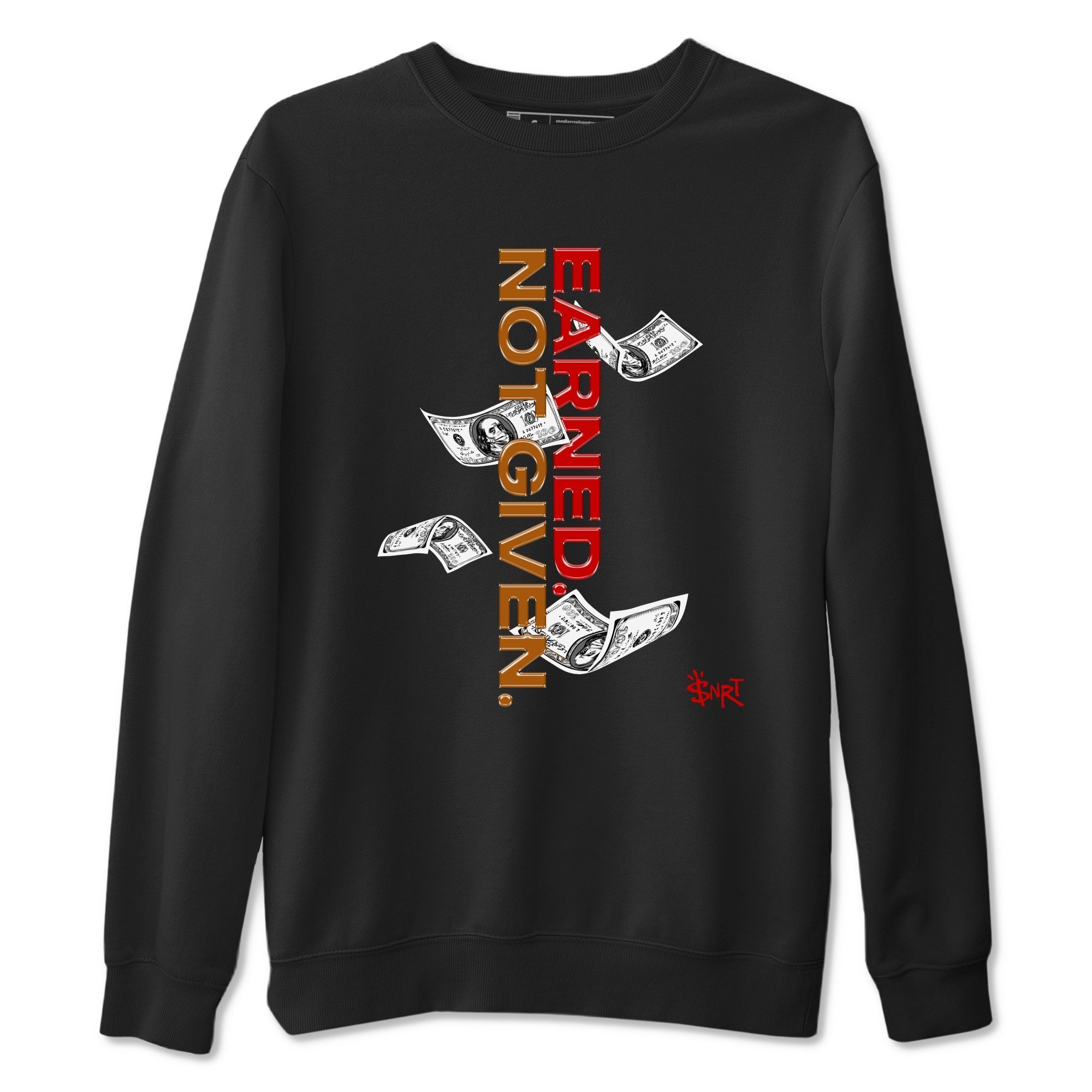 Earned Not Given snkmatch Tees - Air Jordan 5 Archaeo Brown
