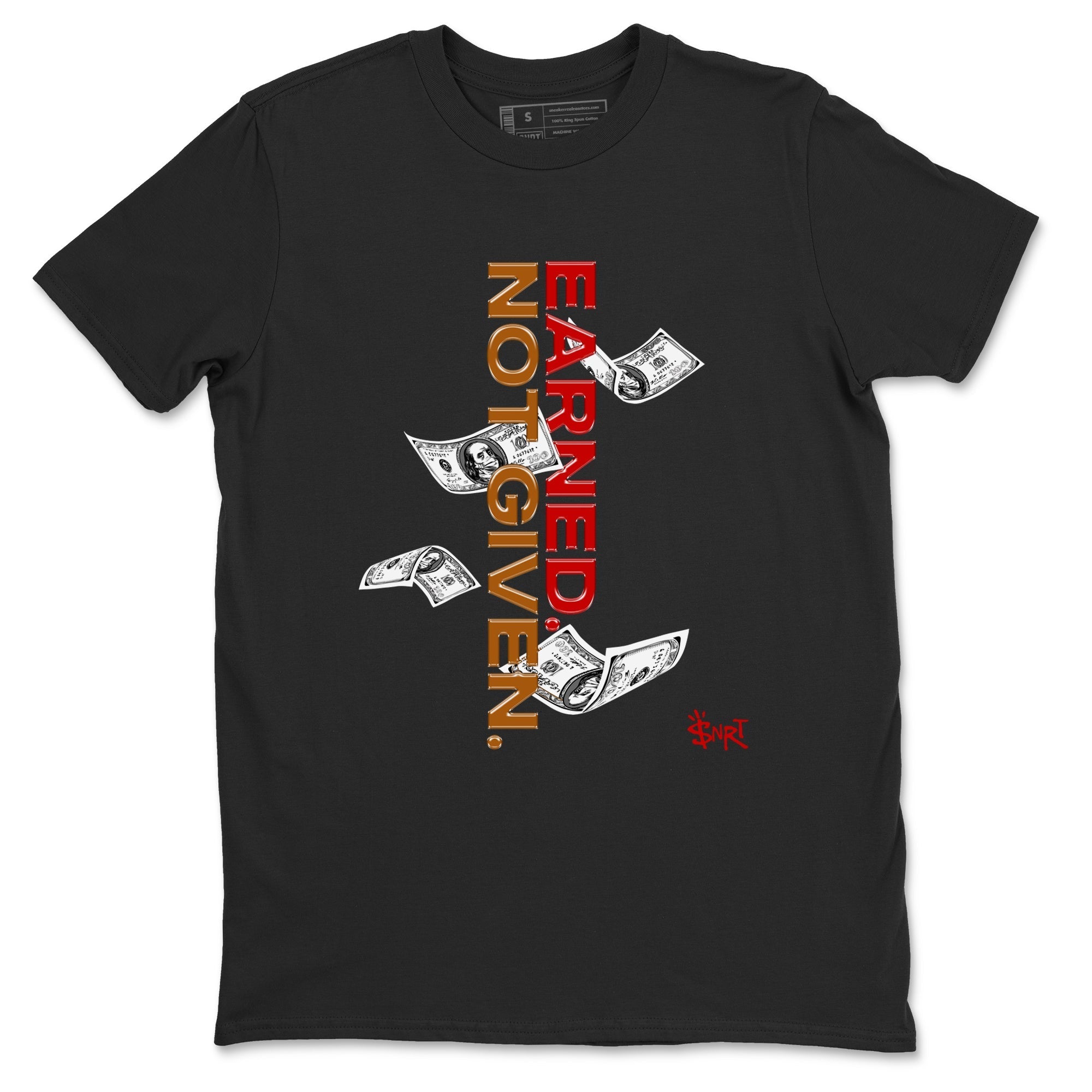 Earned Not Given snkmatch Tees - Air Jordan 5 Archaeo Brown