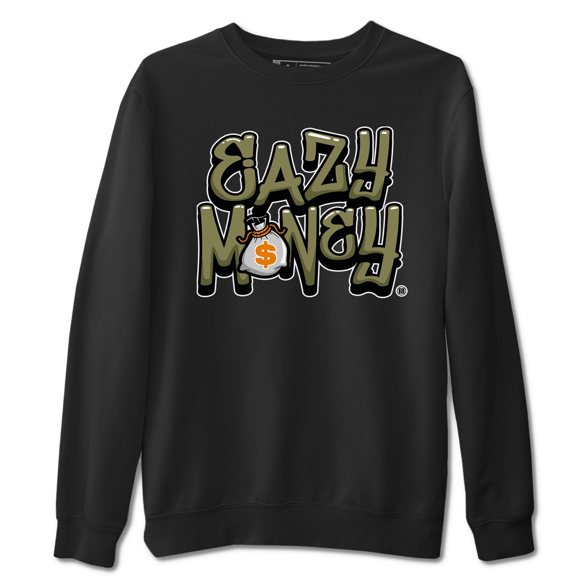 Easy Money snkmatch Tees - Air Jordan 5 Olive