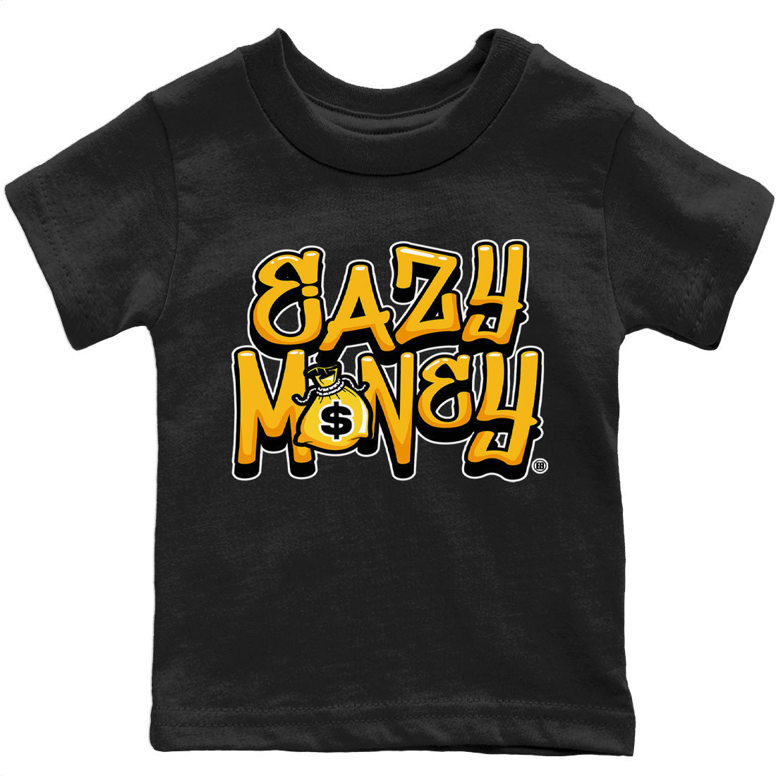 Easy Money Kids Tops - Air Jordan 1 Yellow Toe