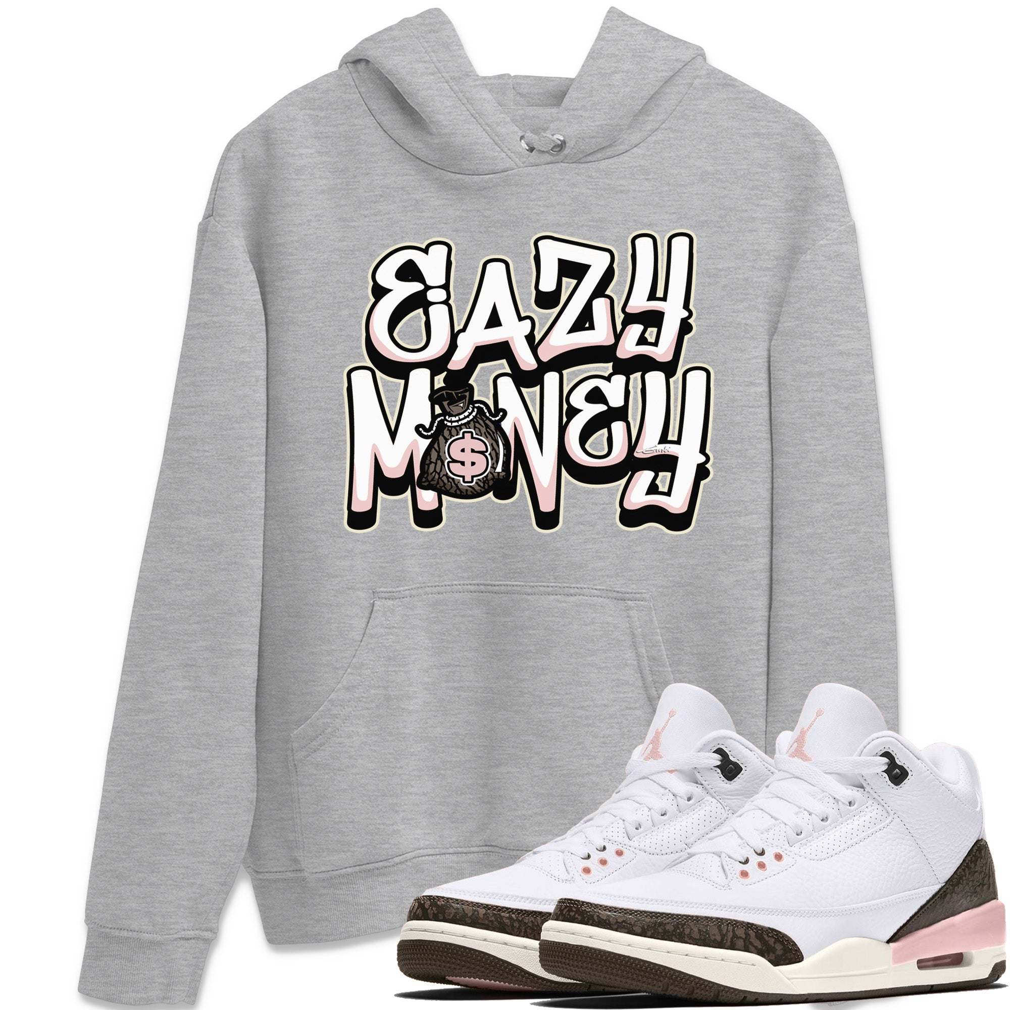 Easy Money Unisex Tops - Air Jordan 3 Atmosphere