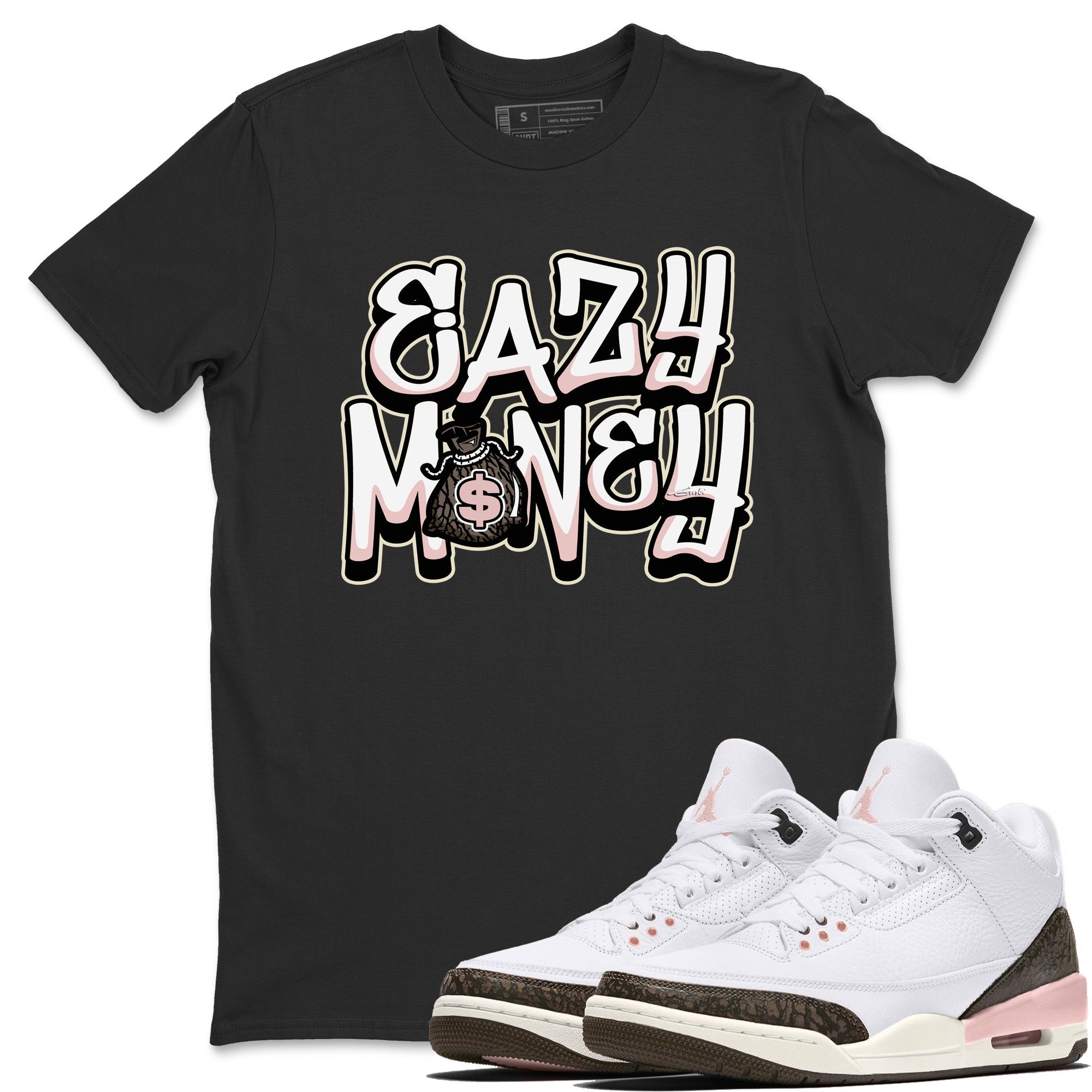 Easy Money Unisex Tops - Air Jordan 3 Atmosphere