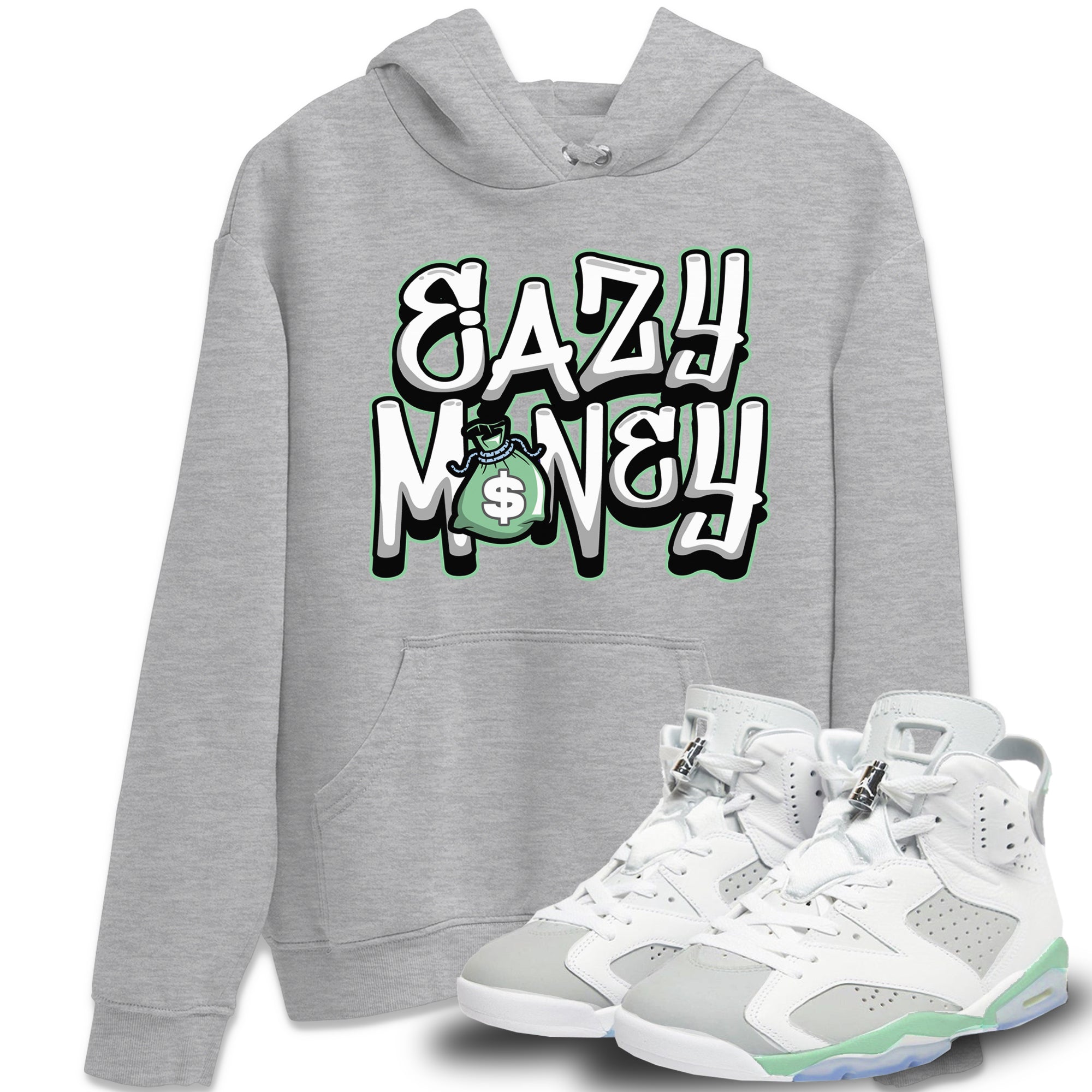 Easy Money Unisex Tops - Air Jordan 6 Mint Foam