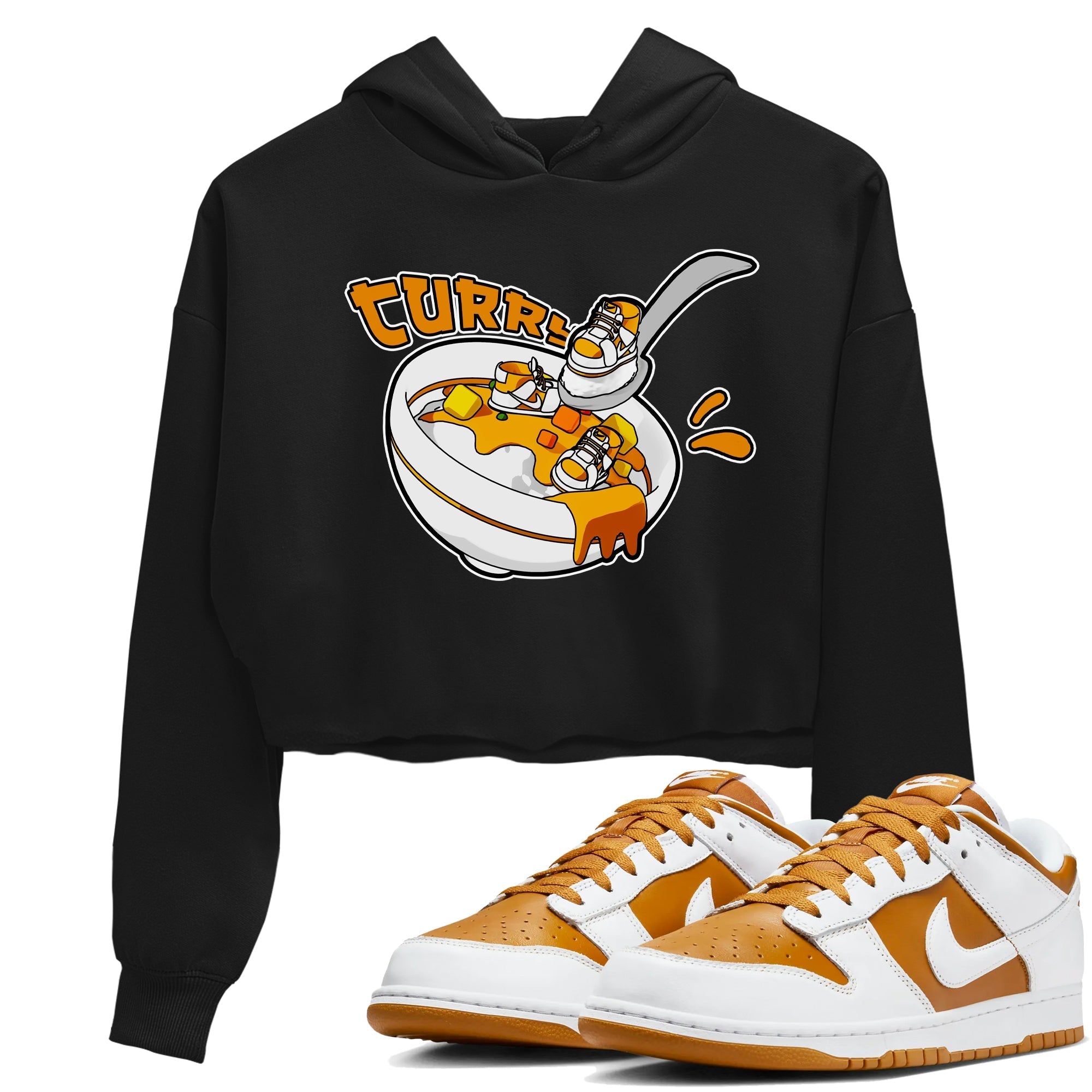 Eat Curry snkmatch Women's Top - Dunk Dark Curry