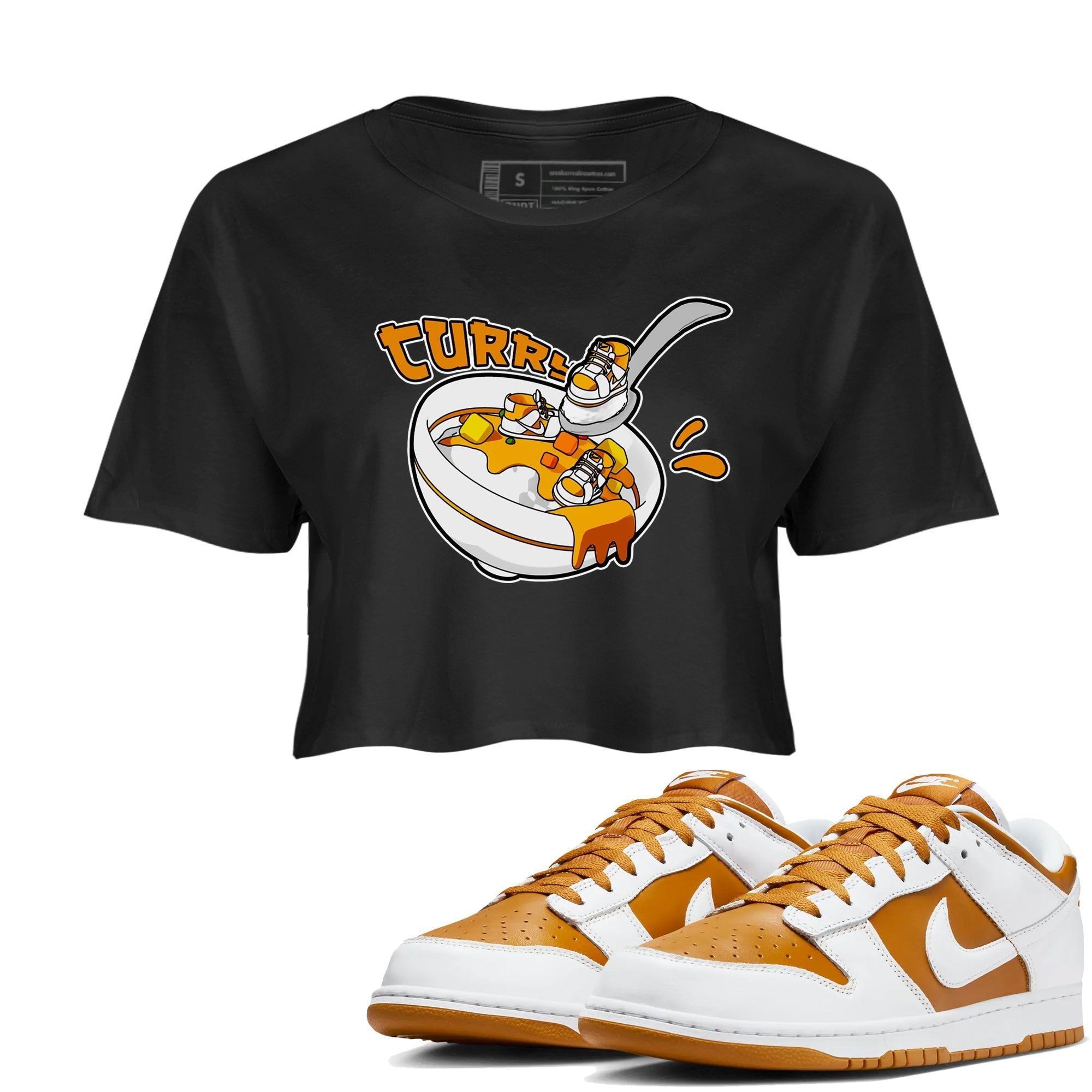 Eat Curry snkmatch Women's Top - Dunk Dark Curry