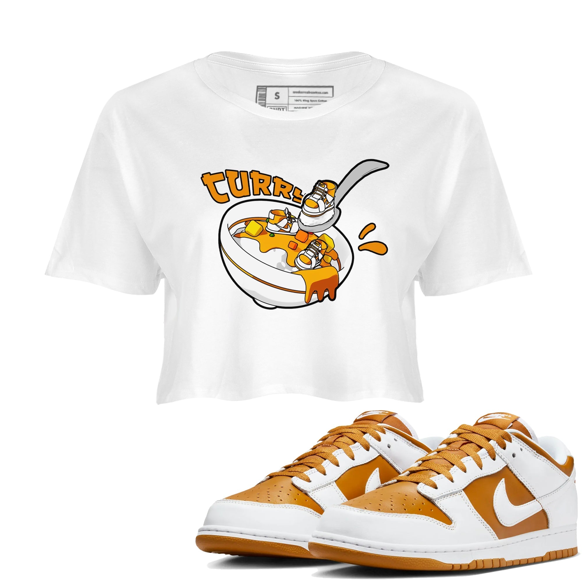 Eat Curry snkmatch Women's Top - Dunk Dark Curry